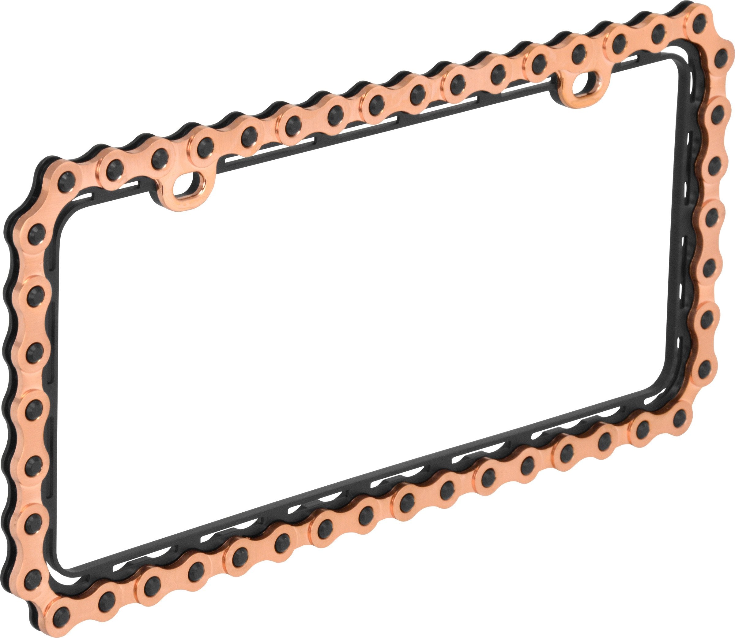 Bell Automotive 22-1-46669-8 Copper Sprocket License Plate Frame