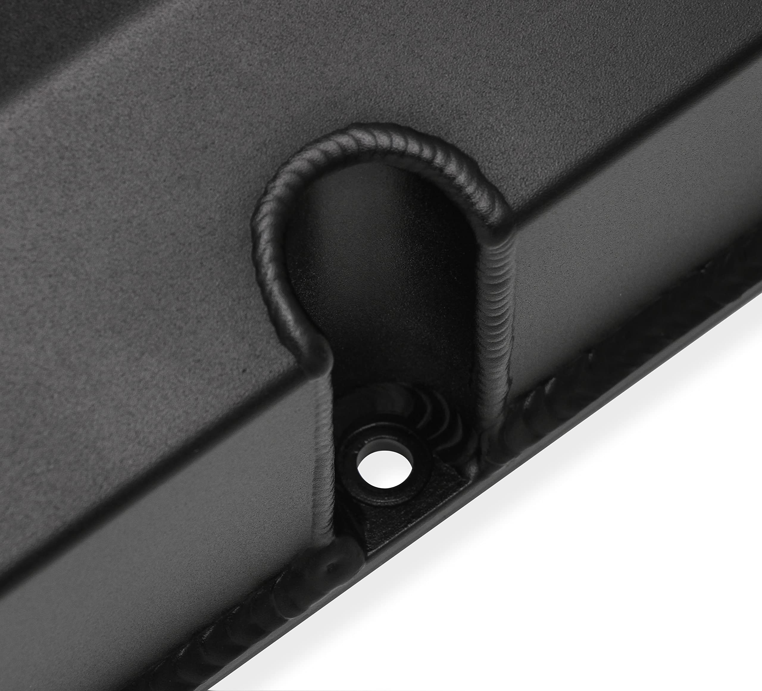 Holley 890004B Aluminum Valve Cover Set Tall Style W/Baffle/Smooth Hole Pair Black Finish Aluminum Valve Cover Set