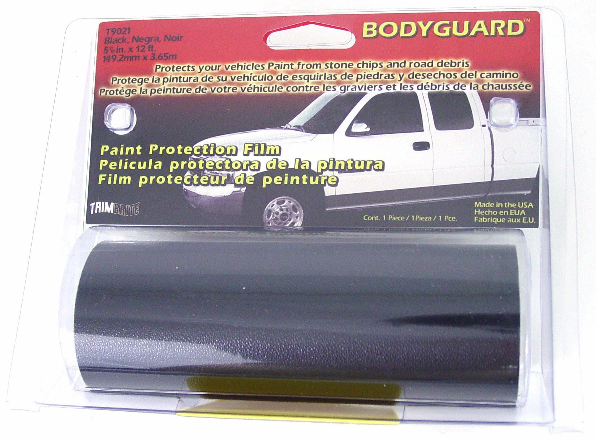 Trimbrite T9021 Body Guard Kit 5 7/8 In X 12Ft Black