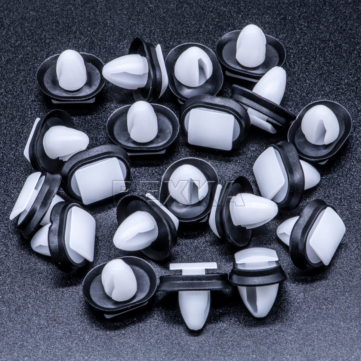 Rexka 20Pcs Back Door Trim Moulding Clip Compatible With Ram Chrysler 68093998Aa Dodge Ram Promaster 2014 - On 68093998-Aa