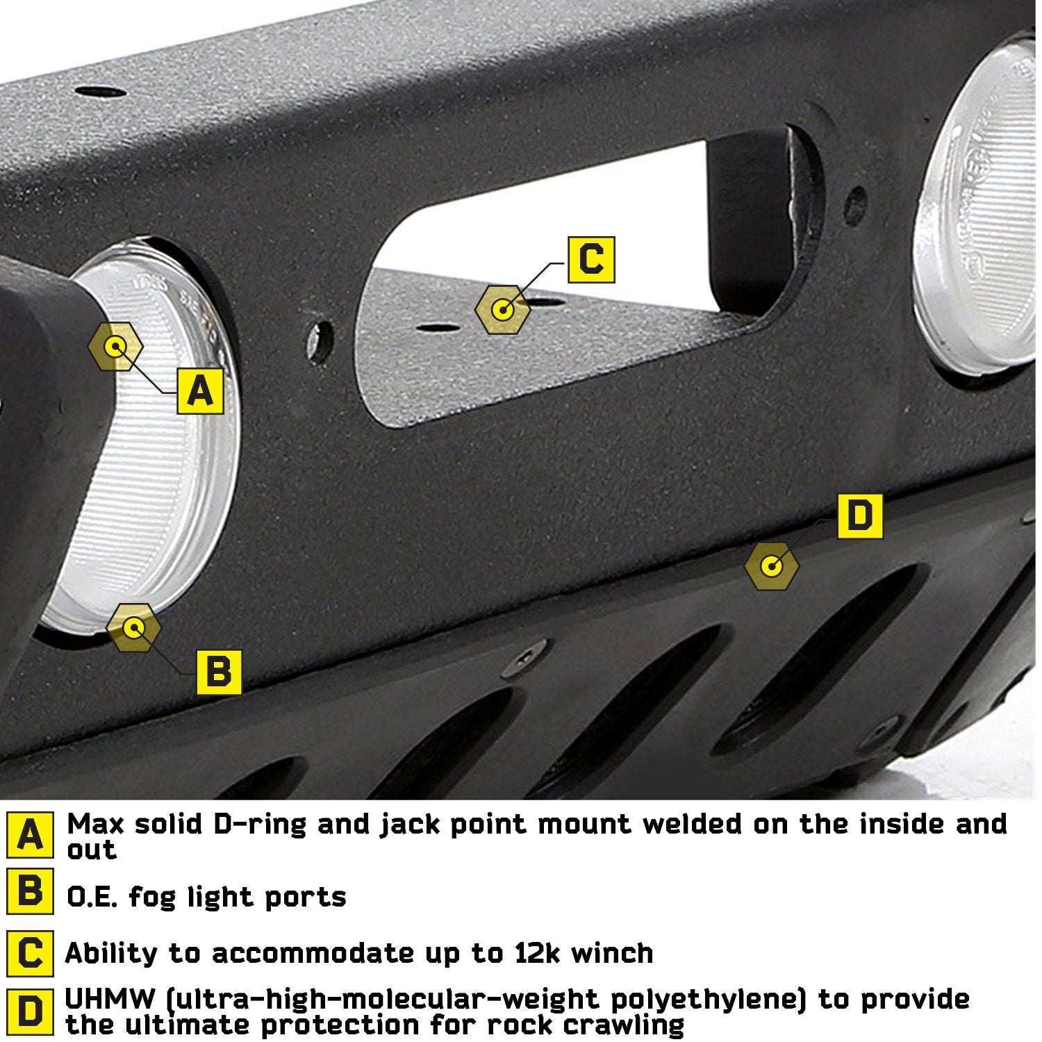 Smittybilt (76724) Src Gen 2 Front Bumper