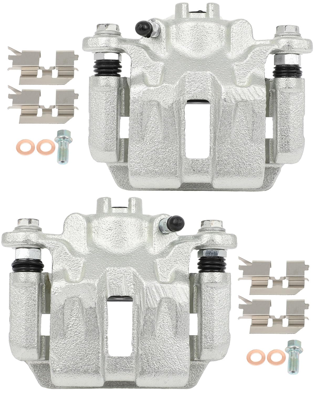 cciyu 19B2929 19B2928 Rear Left & Right Brake Calipers With Bracket For Honda For Odyssey 2005-2010