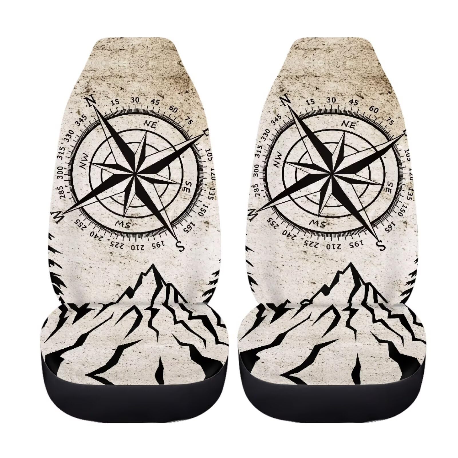 TOADDMOS Speedometer Car Front Seat Cover Set Soft Driver Seat Cover Comfort Bucket Seat Covers Full Protection Saddle Blanket C