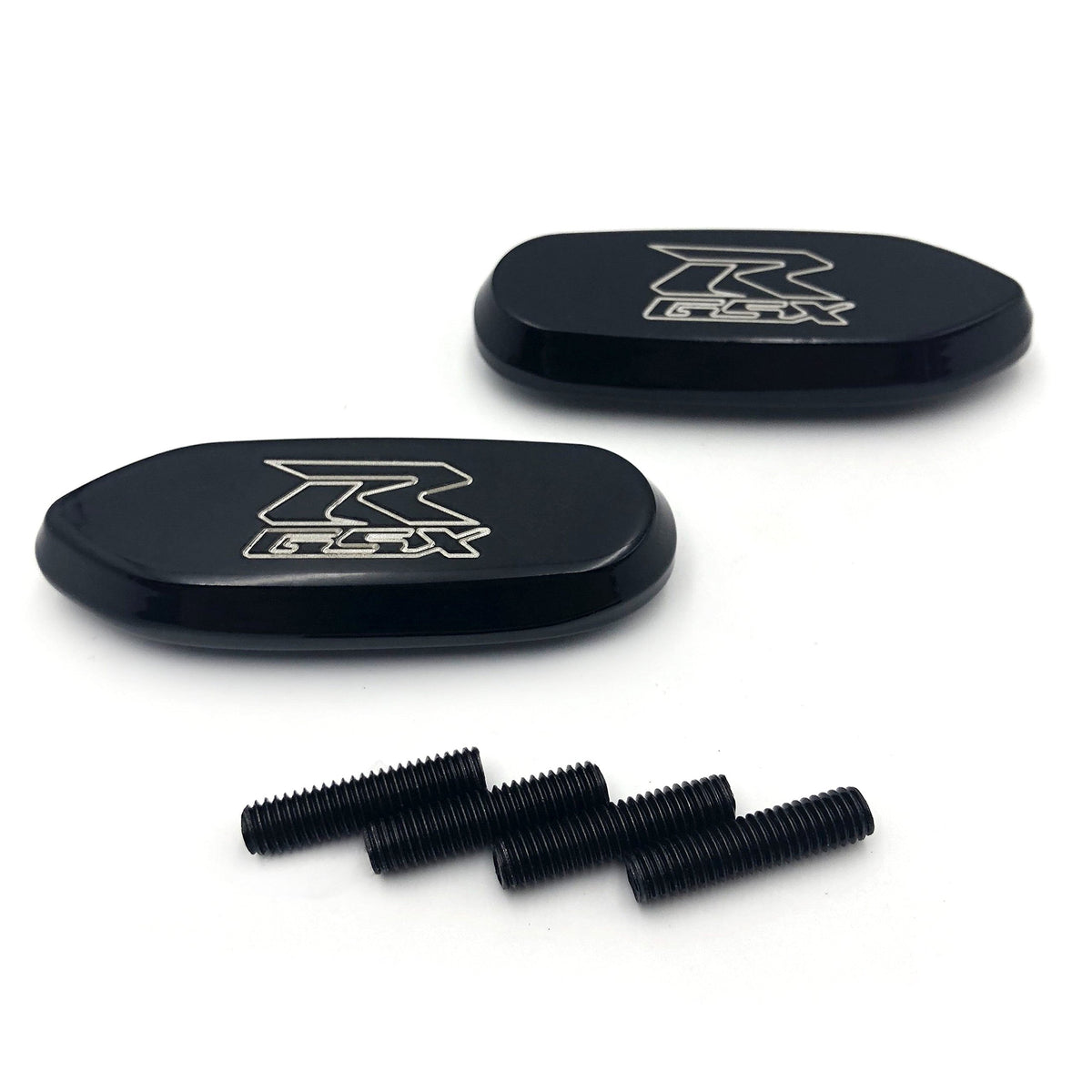 Httmt Mt222-010- Mirror Block Off Base Plates Compatible With Gsxr 600 750 1000