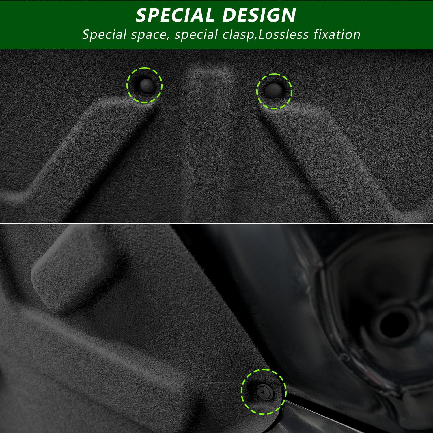 xipoqix Hood Insulation Pad Compatible with 2022-2025 Ford Maverick Sound Deadening Hood Heat Liner Replacement for 2022-2025 Fo