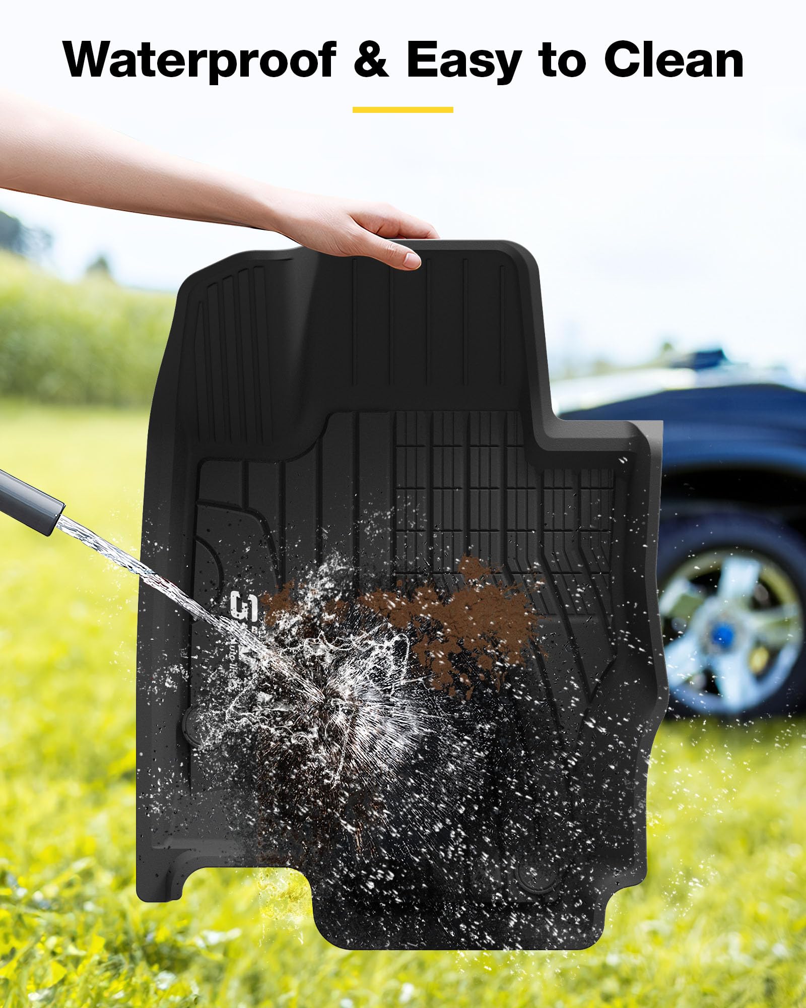 3W Floor Mats Compatible For Benz Gle 2020-2024 2025 350/43 Amg/ 450/53 Amg/ 580/63 Amg S(Not Fit For Coupe),Tpe All Weather Cus