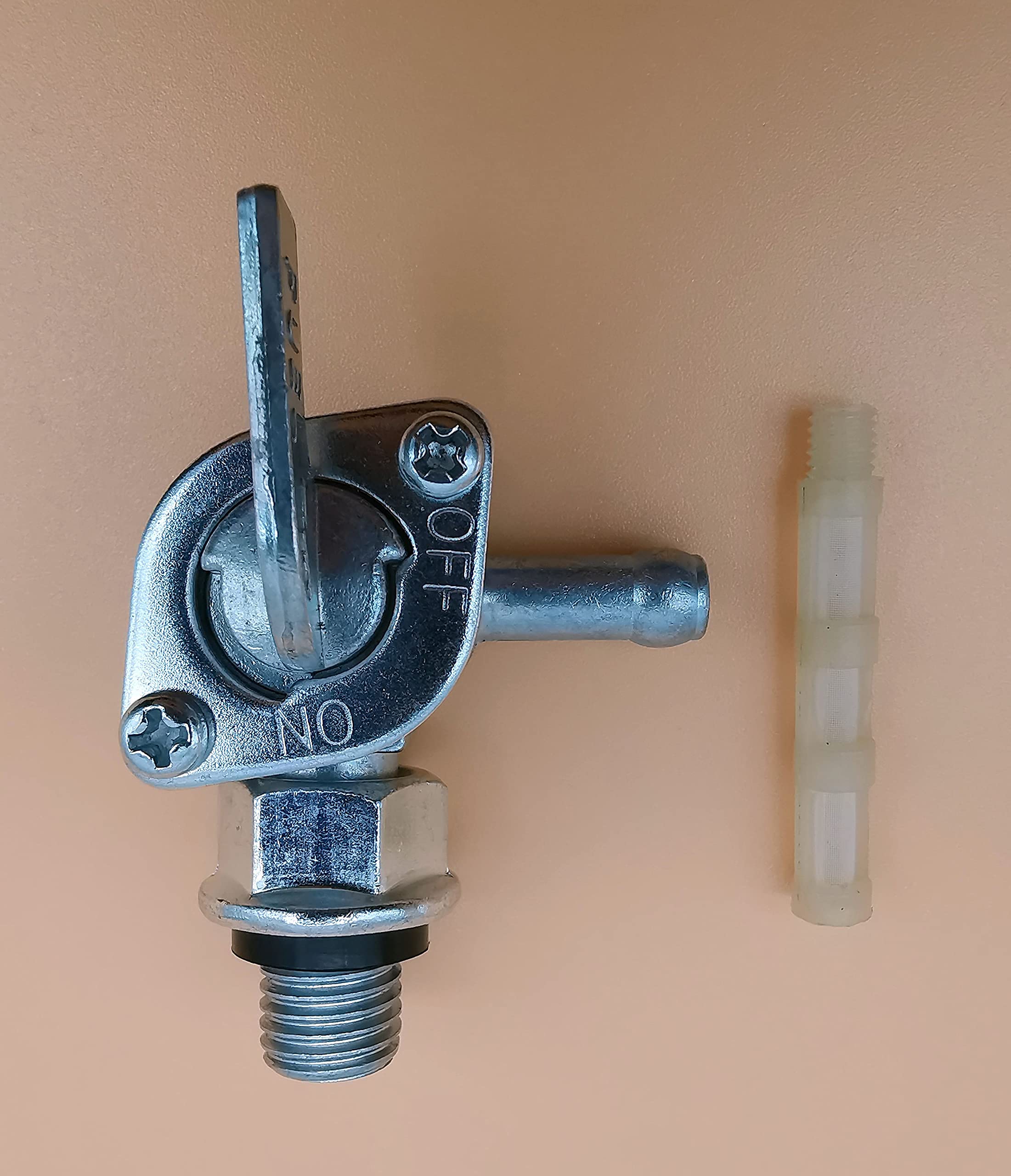 Yamakato Generator Fuel Petcock Switch Gas Tank Shut Off Valve For Champion Firman Generac Oh3384 Briggs & Stratton 310574Gs 193272Gs 204743Gs Yamaha Honda M10 X 1.25Mm 28-1783-V2