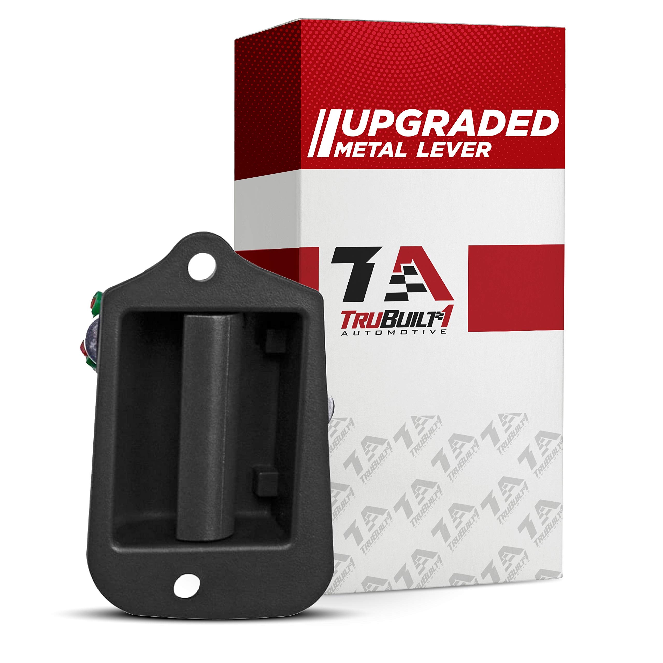 Trubuilt1 Automotive Interior Third Door Handle | Upgraded Metal | Compatible With Chevy 1996-2003 S-10, Rear Left Inside Third 