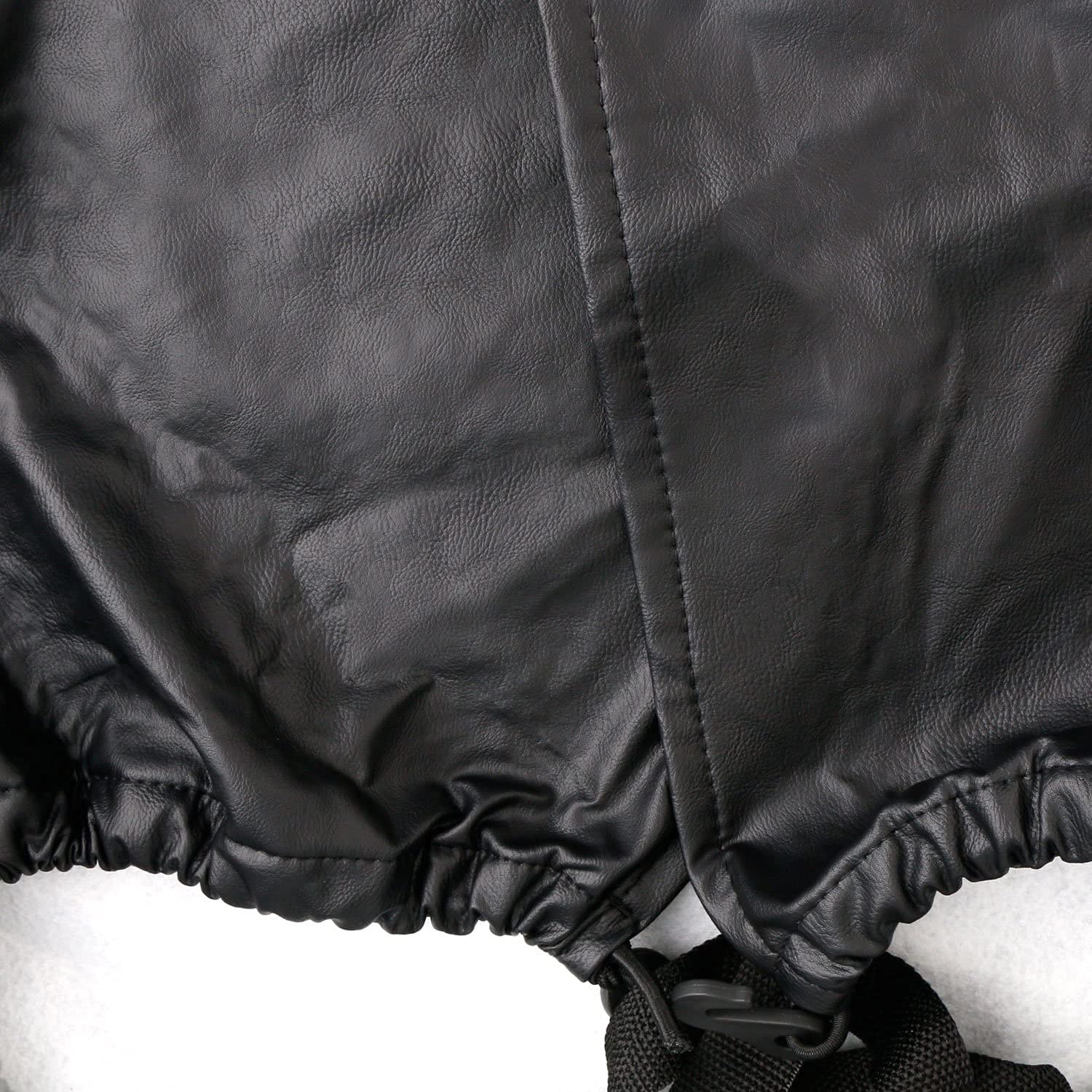 Leader Accessories Universal Spare Tire Cover With Buckle Strap Waterproof For Jeep, Trailer, Rv, Truck And All Car Wheel (Black