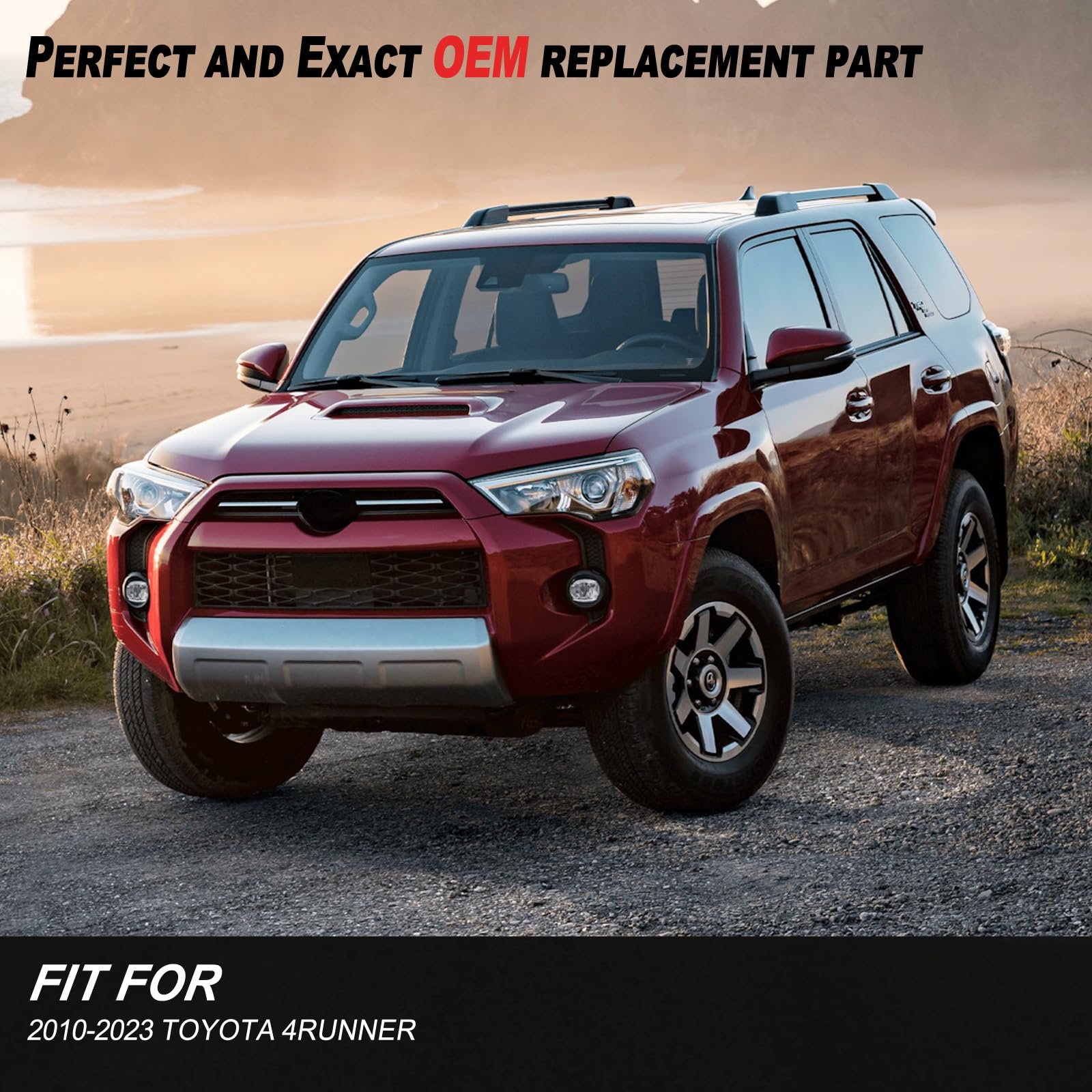 Vepagoo Pm1052 Rear Hatch Liftgate Tailgate Struts Compatible With 2010-2023 Toyota 4Runner Gas Shock Lift Supports Spring, Spor