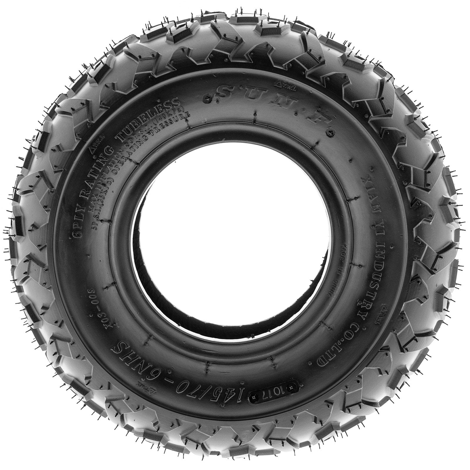 Sunf 145/70-6 145/70X6 Atv Utv Tires 6 Pr Tubeless A014 [Set Of 2]