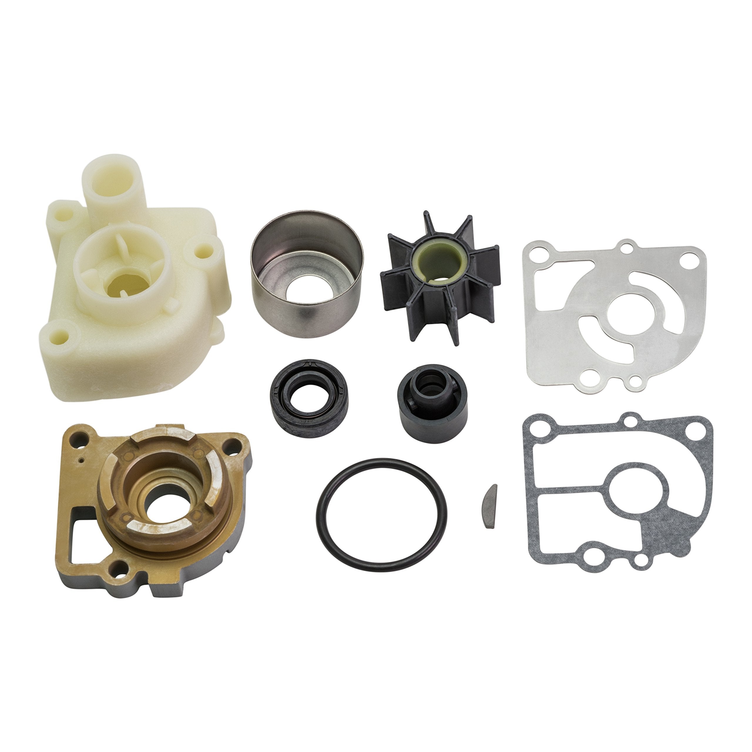Quicksilver 8M0122064 Water Pump Repair Kit For Select Mercury 8-20 Hp 4-Stroke Outboards