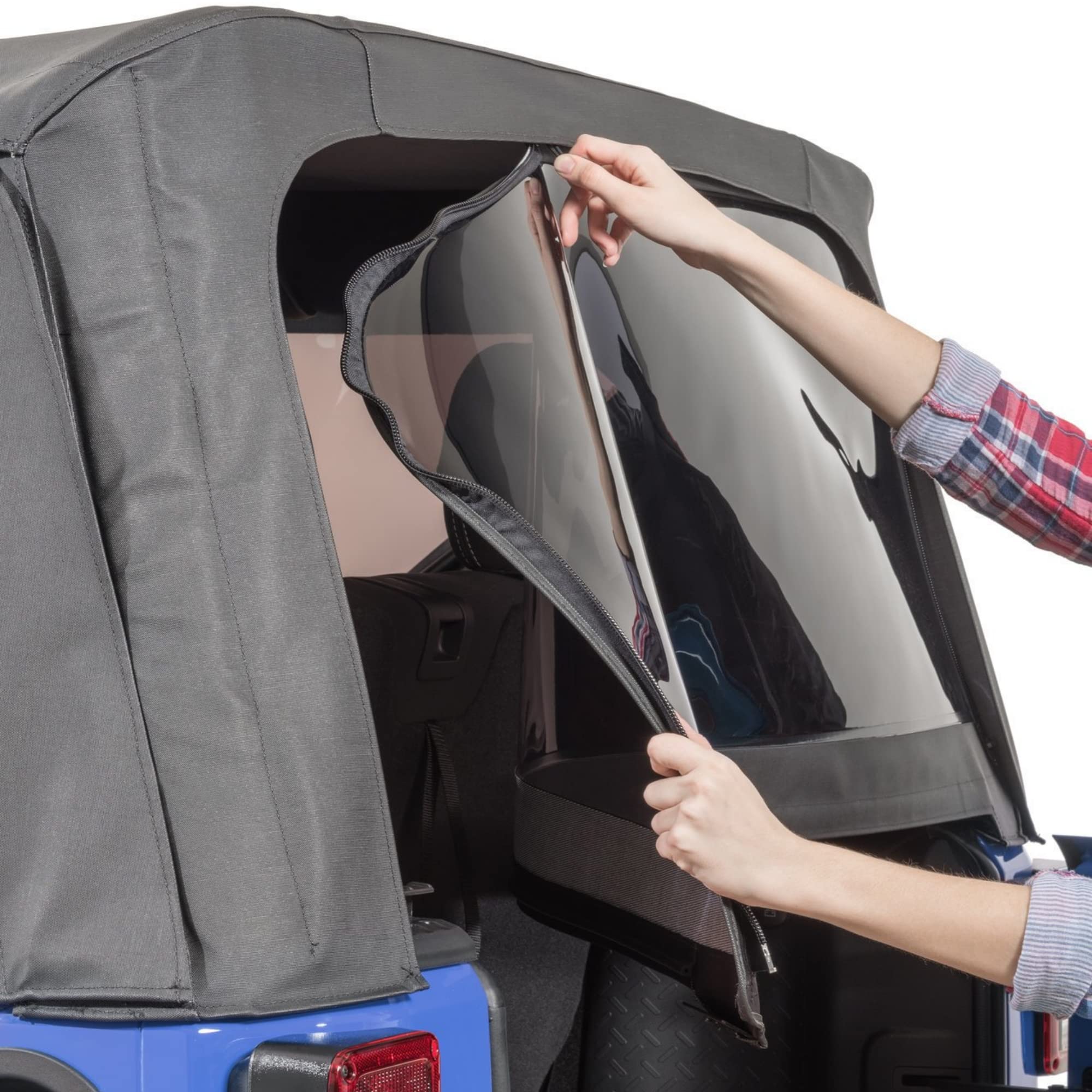 Mastertop Soft Top Rear Window Replacement, Fits Jeep Wrangler Jk 2010-2018 Jeep Jk Rear Window Jeep Jk Back Window Wrangler Bac