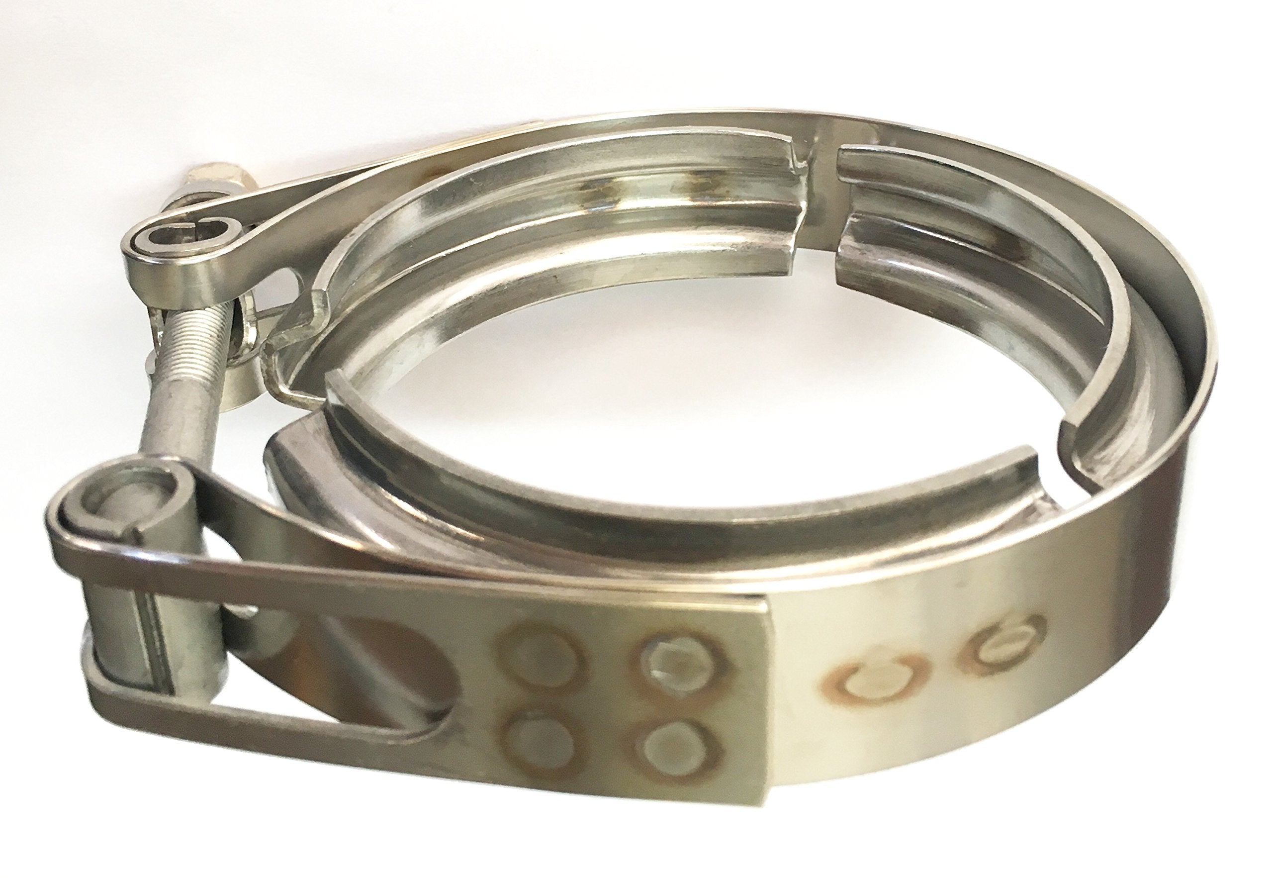 Ticon Industries - 3.5'' Stainless Steel V-Band Clamp (Qty1) - Heavy Duty - 119-08900-0000
