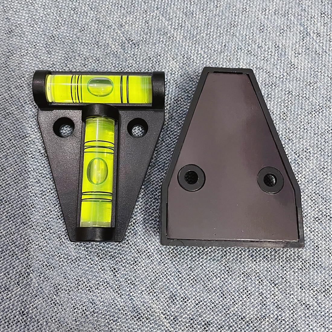Laiesya 4Pcs Rv T Level Cross Check Levelers Bubble Levels Use For Rvs, Camper, Travel Trailer, Tripods, Camera, Telescope, Phot