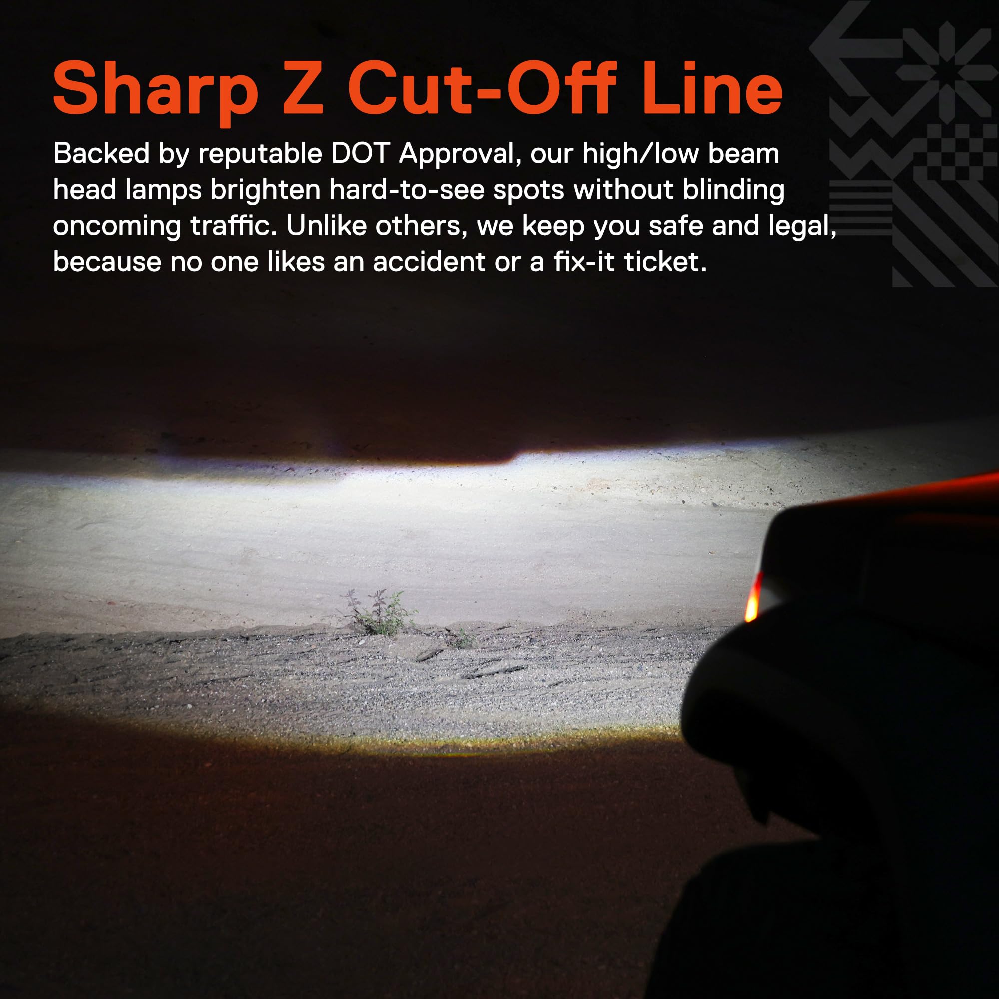 True Mods 5X7 7X6 Inch H6054 Black Led Halo Headlights H4 Sealed Beam Replacement Lamp For Jeep Wrangler Yj Cherokee Xj [Dot App