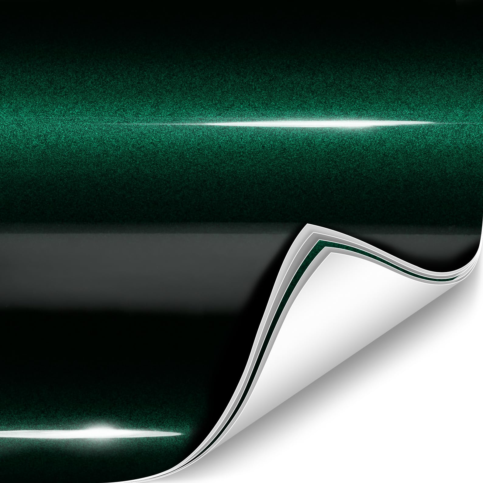 Colorfusion Ppf By Vvivid, Gloss Shadow Green Dry Apply Ppf Vinyl Car Wrap Roll 60Ft X 5Ft