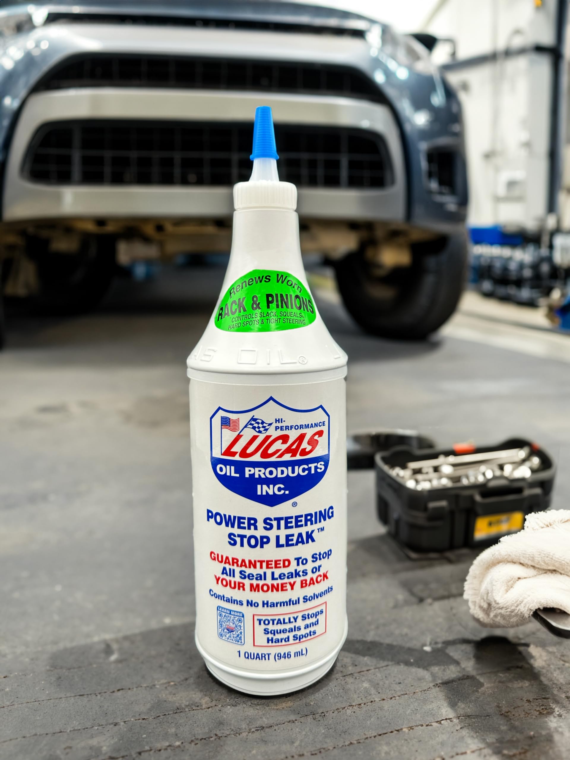 Lucas Oil 10008 Power Steering Stop Leak - 12 Ounce