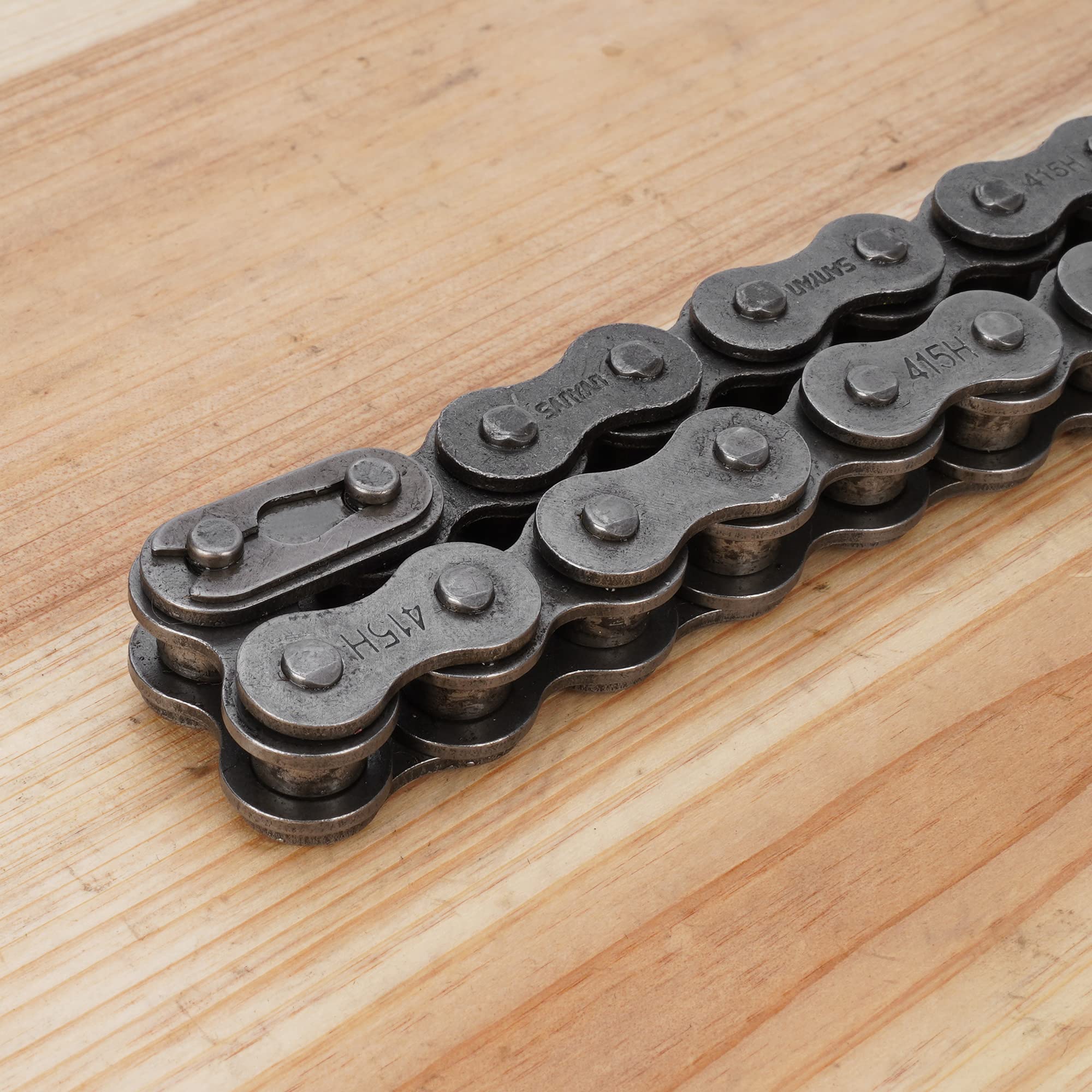 415H-110L Chain With Connector Links For 49Cc 60Cc 66Cc 80Cc 2-Stroke Engine Atv Mower Motor Motorized Bicycle Bike Buyang Cools