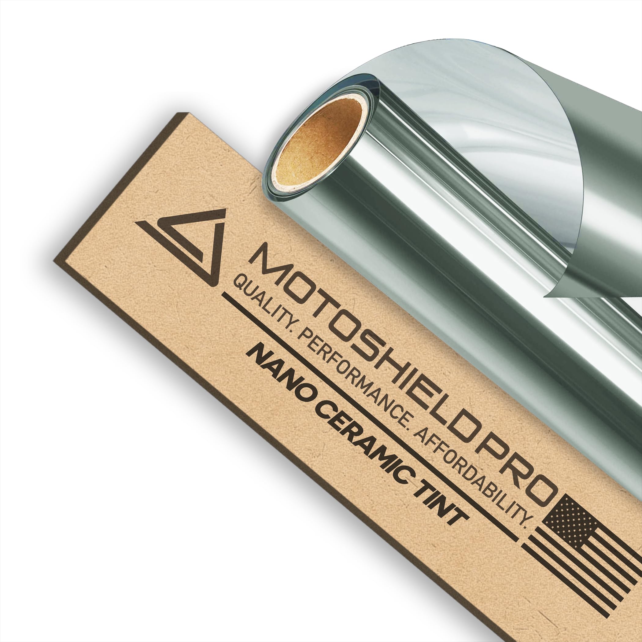 DIY-MotoShield Pro Premium Nano Ceramic Tint (70% VLT) 36    in x 10 ft Roll | Professional Window Film for Auto, Reduce Infrare