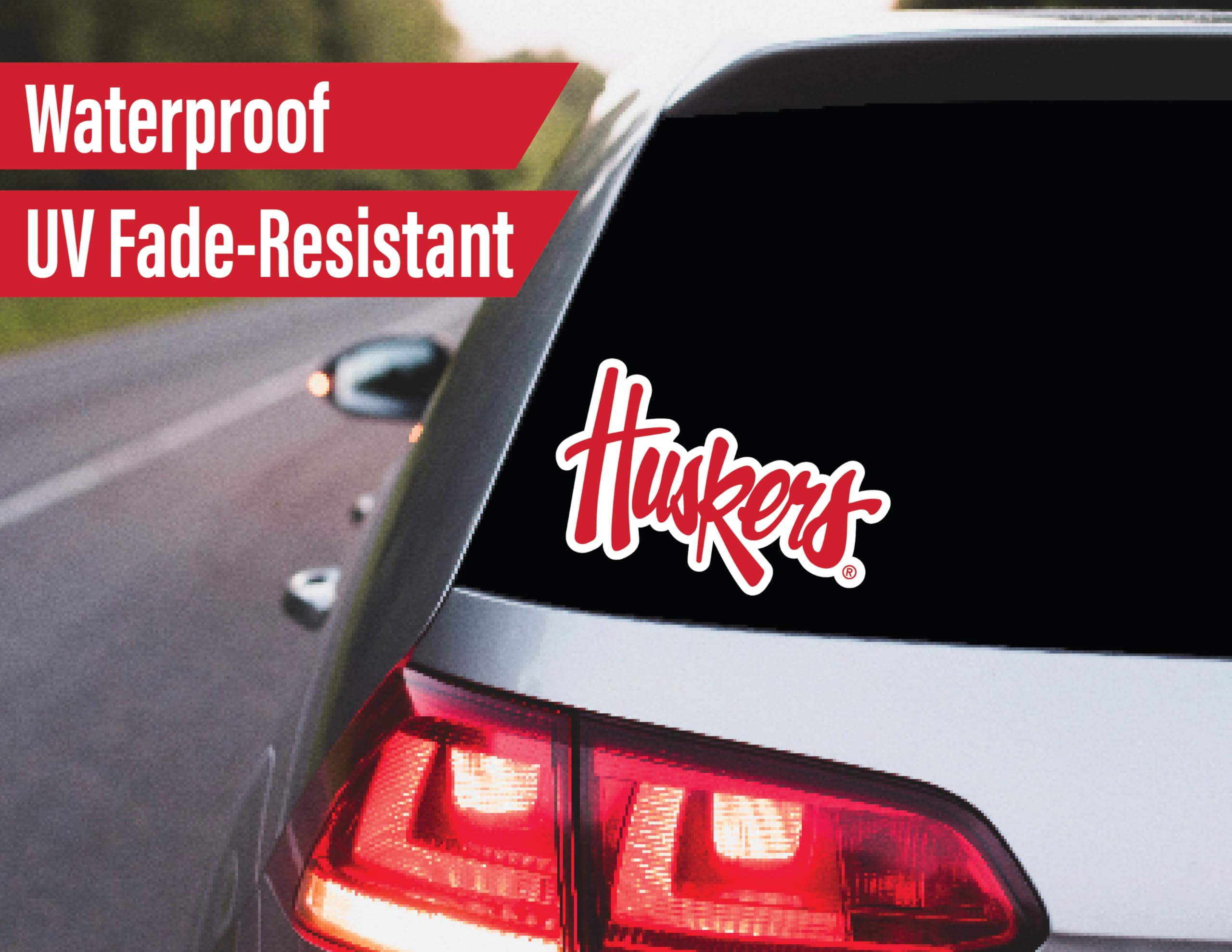 Nebraska Huskers Stickers For Gift, Car, Water Bottle, Laptop, And Phone For Football Fans And University Graduates (Nebraska Co