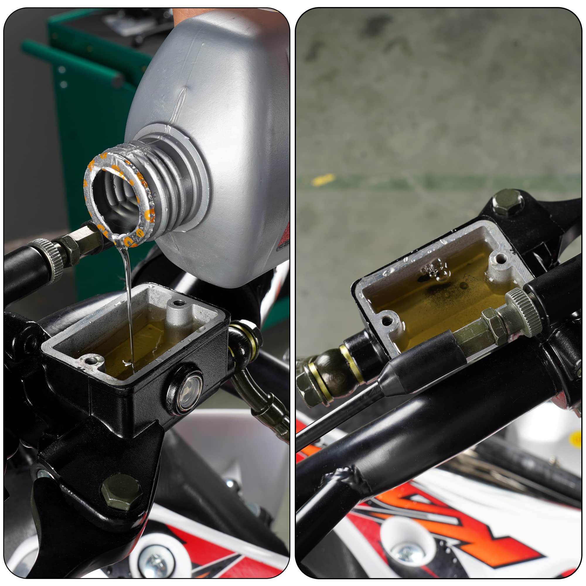 Weiyingsi Right Brake Master Cylinder 50 110 125 Atv Dirt Bike Taotao Sunl 10Mm