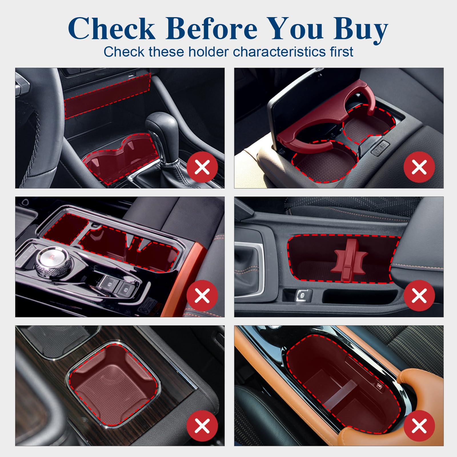 Car Cup Holder Expander Adapter, Cup Holder Extender With Adjustable Arm And Base,Universal Compatible With Yeti Ramblers14-46Oz