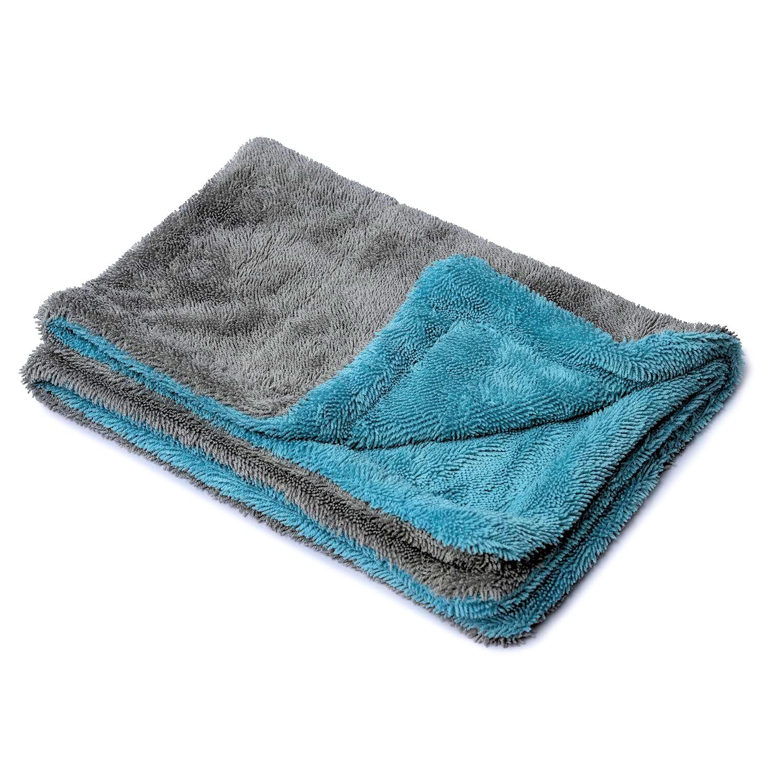 QNJLMicrofiber Cloth for Car  1100 GSM, 40x60cms, Pack of 1 Cloth, Twisted Loop Super Absorbent Towel  Edgeless Design with P