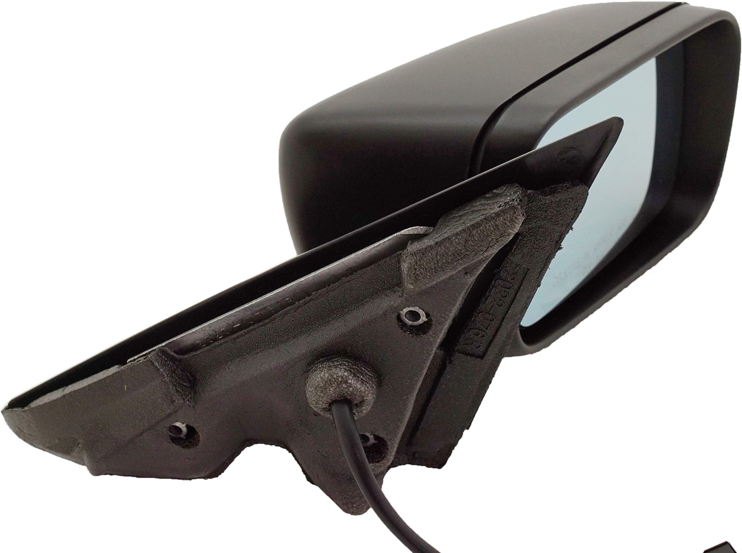 Kool Vue Passenger Side Power Non-Heated Mirror for BMW 325i 325xi 330i 330xi 320i 2001-2005 Manual Fold Paintable E46 Body; Sedan & Wagon