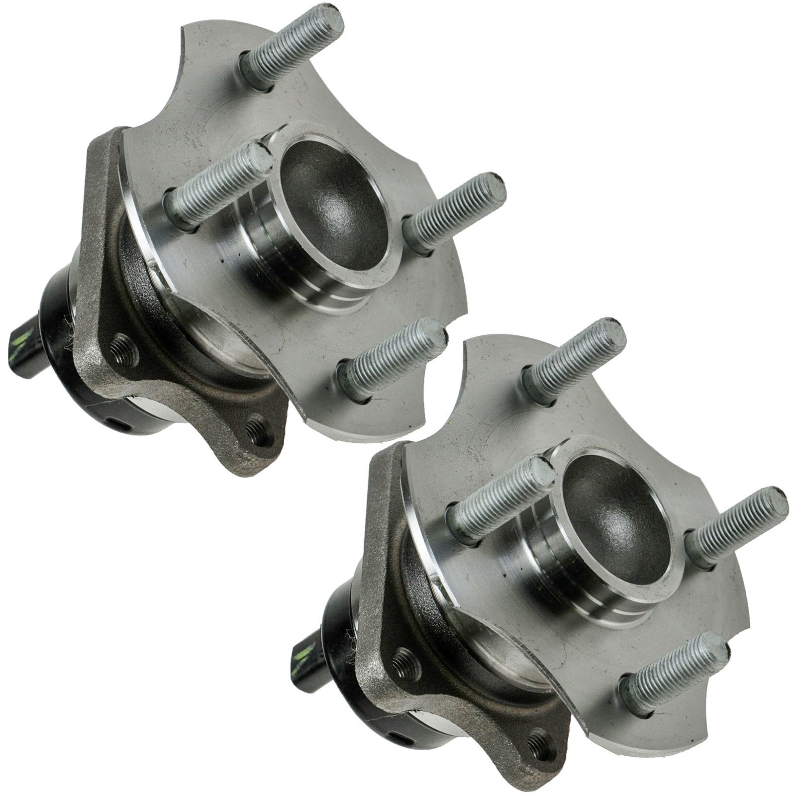 Trq Rear Wheel Hub Bearings Assembly Set Compatible With 2004-2006 Scion Xa Xb 2000-2005 Toyota Echo