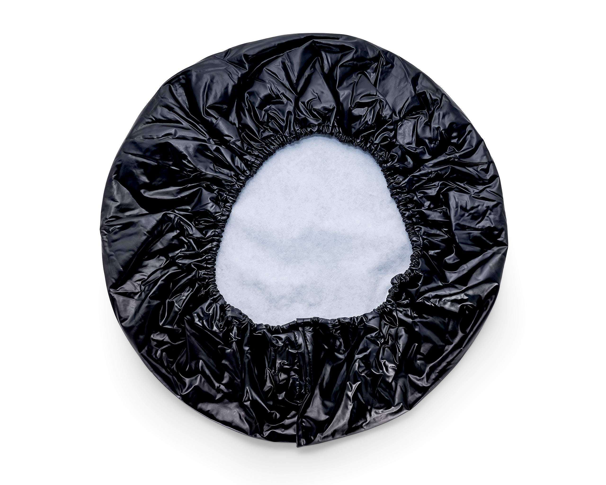 Camco Life Is Better At Campsite 27 Vinyl Cover With Elastic Hem-Durable Design Keeps Dirt, Rain, And Sun Away From Your Spare Tire (53292)