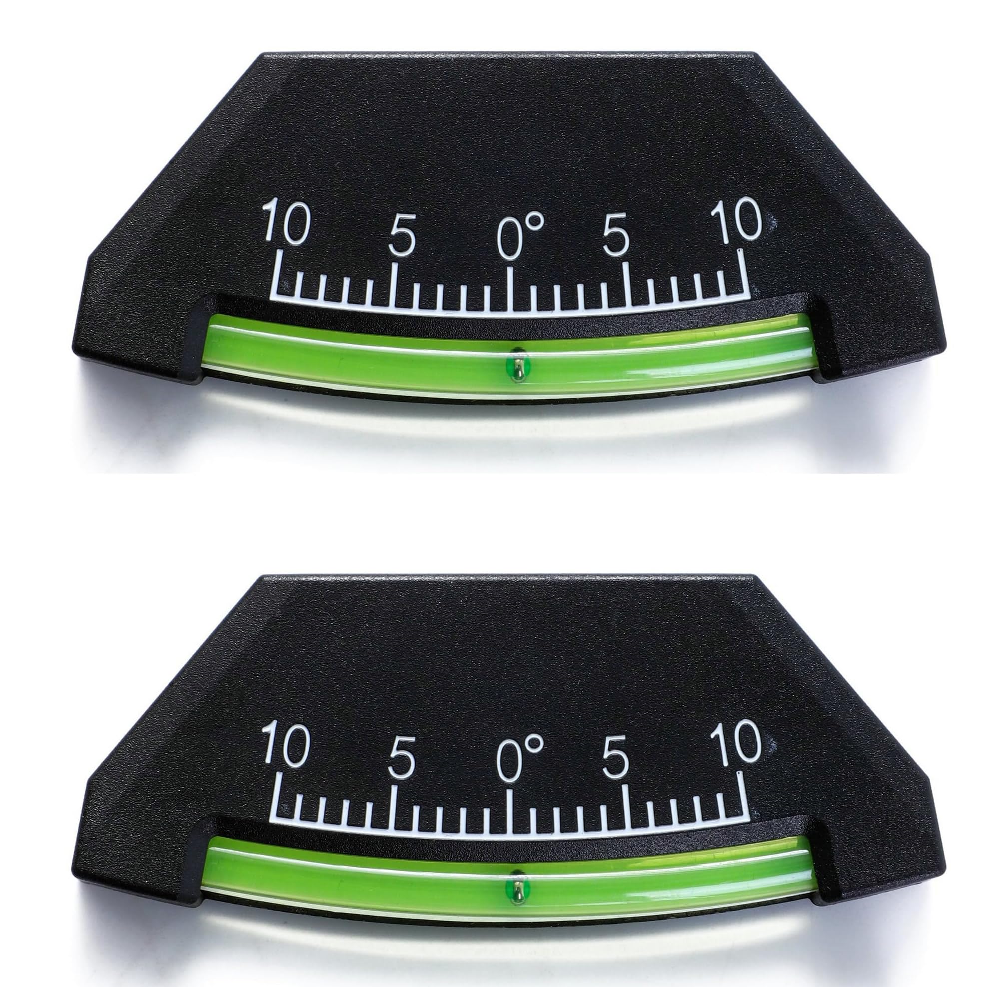 RV Level-Graduated Scale Stick On Leveling System,High Visibility brass ballfor Off-Road Vehicle, Jeep, Truck, RV, Camper, Trail