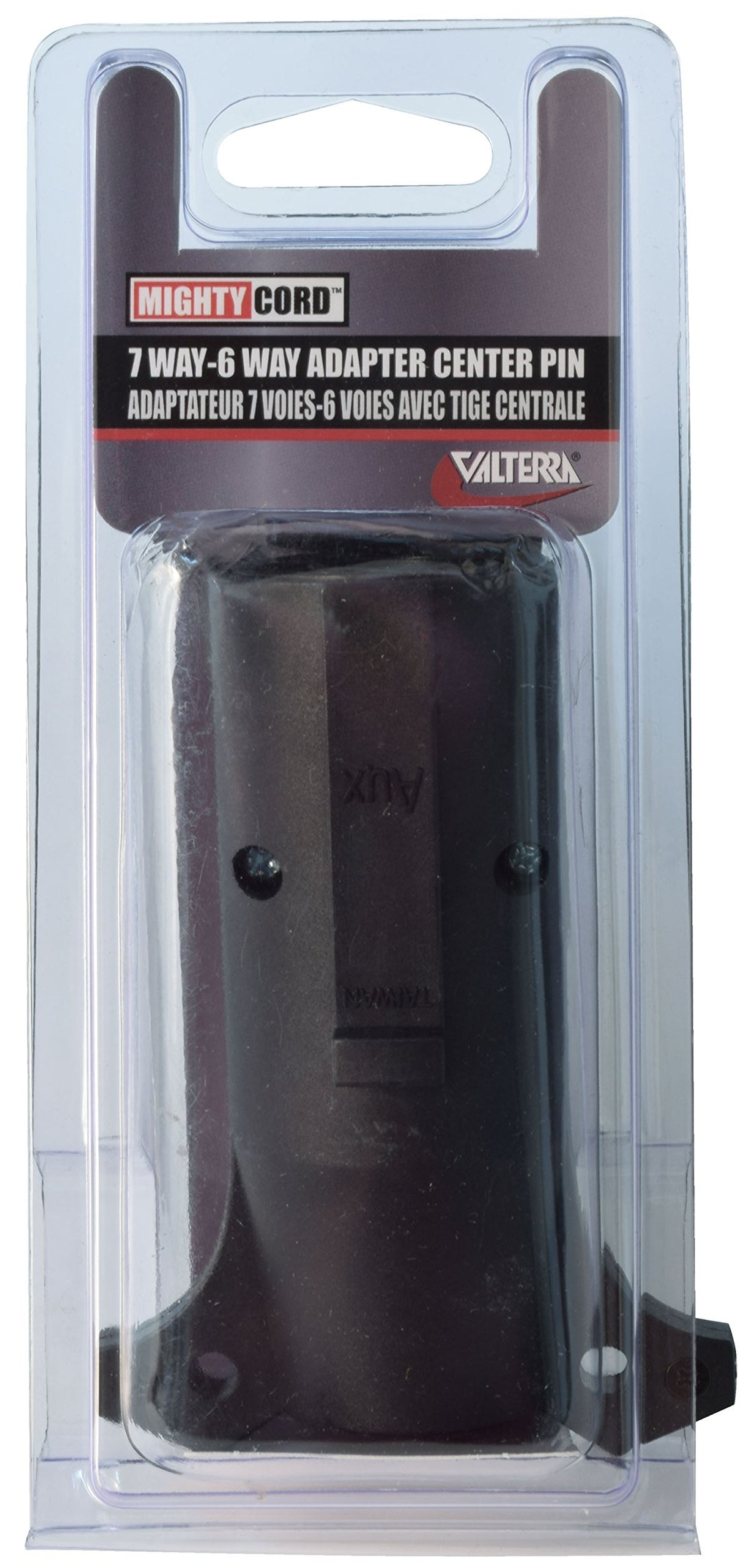 Mighty Cord A10-7276VP 7-Way to 6-Way Adapter Center Pin (Carded)