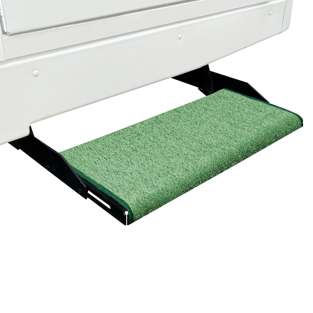 Prest-O-Fit 2-0070 Wraparound + Plus Rv Step Rug Green 20 In. Wide