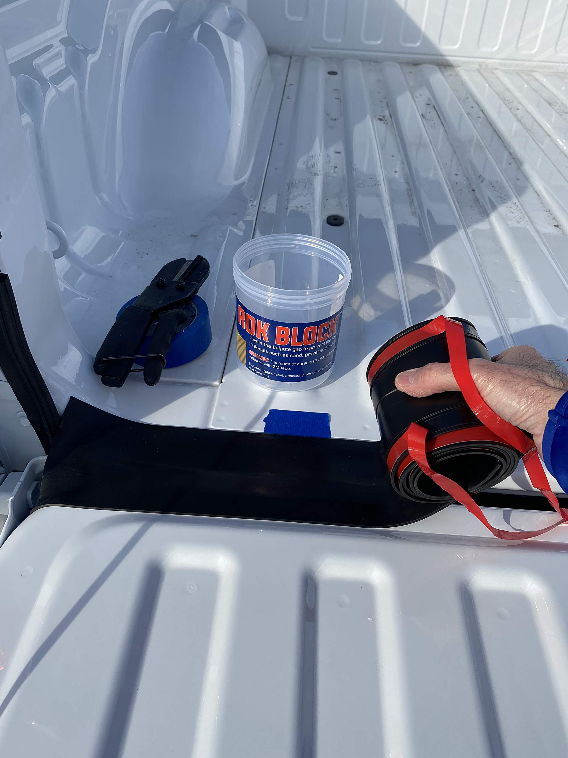 ESI ROK BLOCK Tailgate Gap Cover 4.25&quot; width