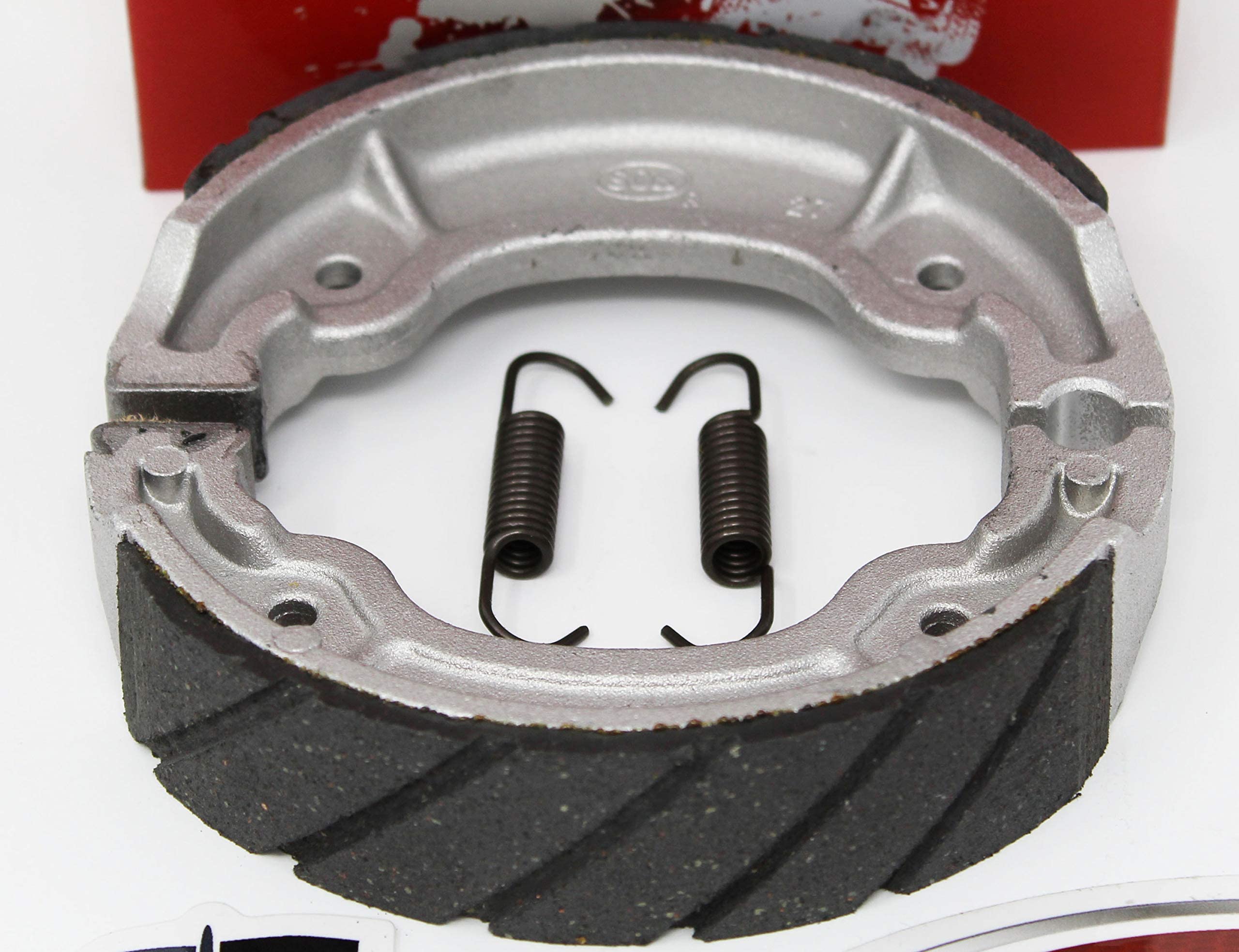 Quality Water Grooved Rear Brake Shoes & Springs For 2002-2008 Yamaha Yfm 80 Raptor Atvs