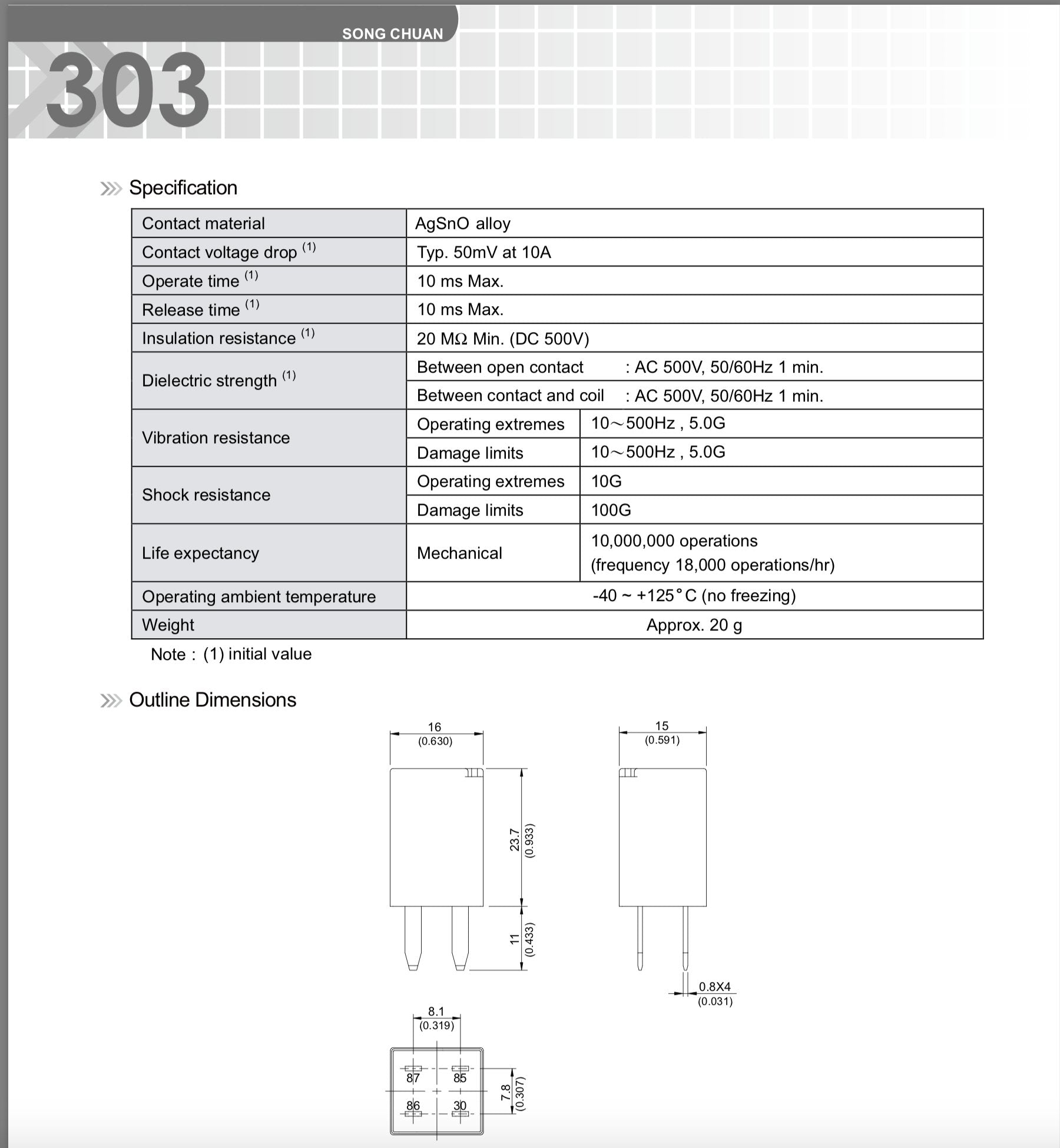 Polaris Rzr Slingshot Ranger Sportsman 4011283 4016819, Relay, Sealed Washable, Weatherproof Version (Pack Fo 2)