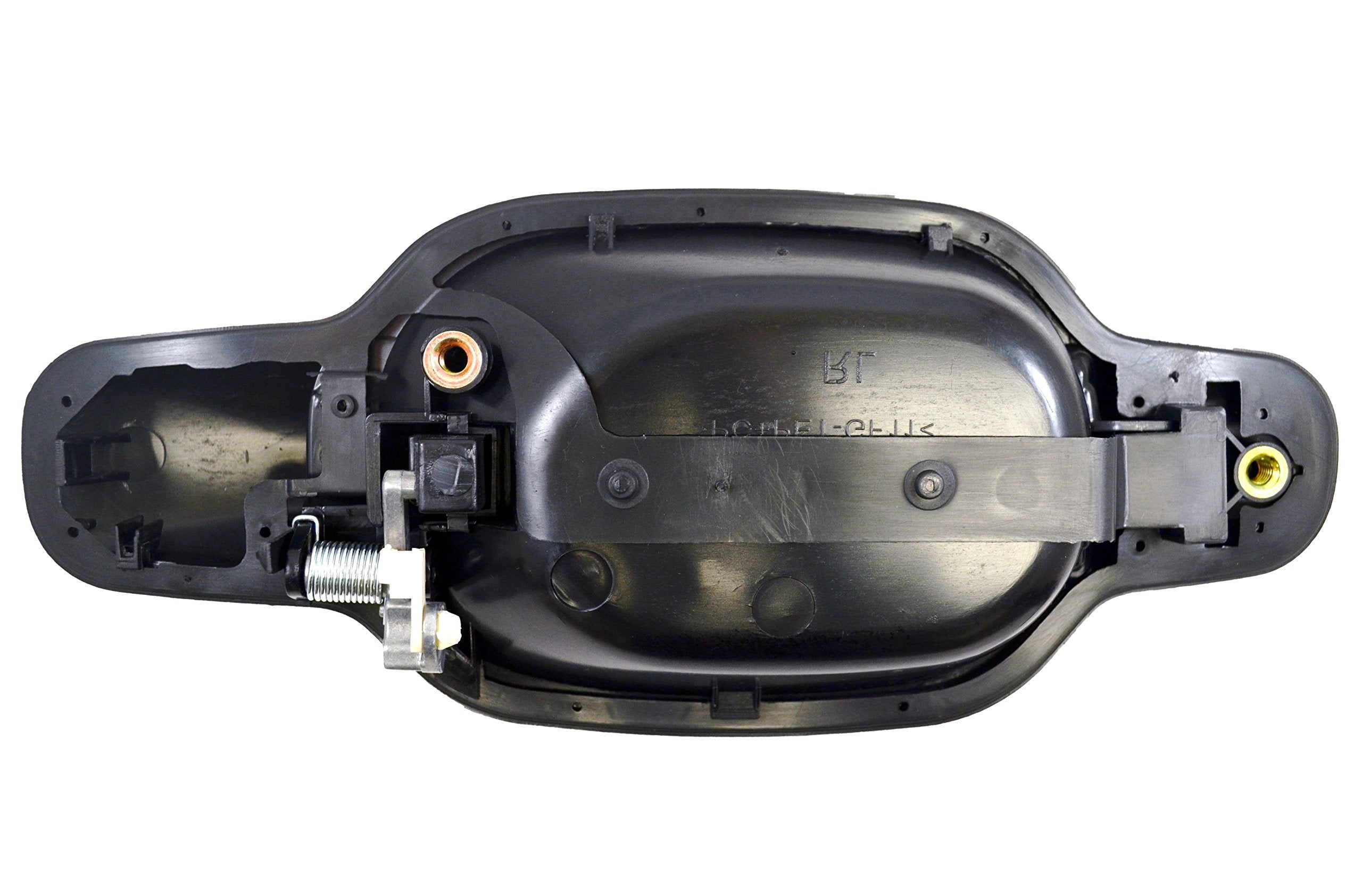 Pt Auto Warehouse Gm-3561A-Rr - Outside Exterior Outer Door Handle, Textured Black - Passenger Side Rear