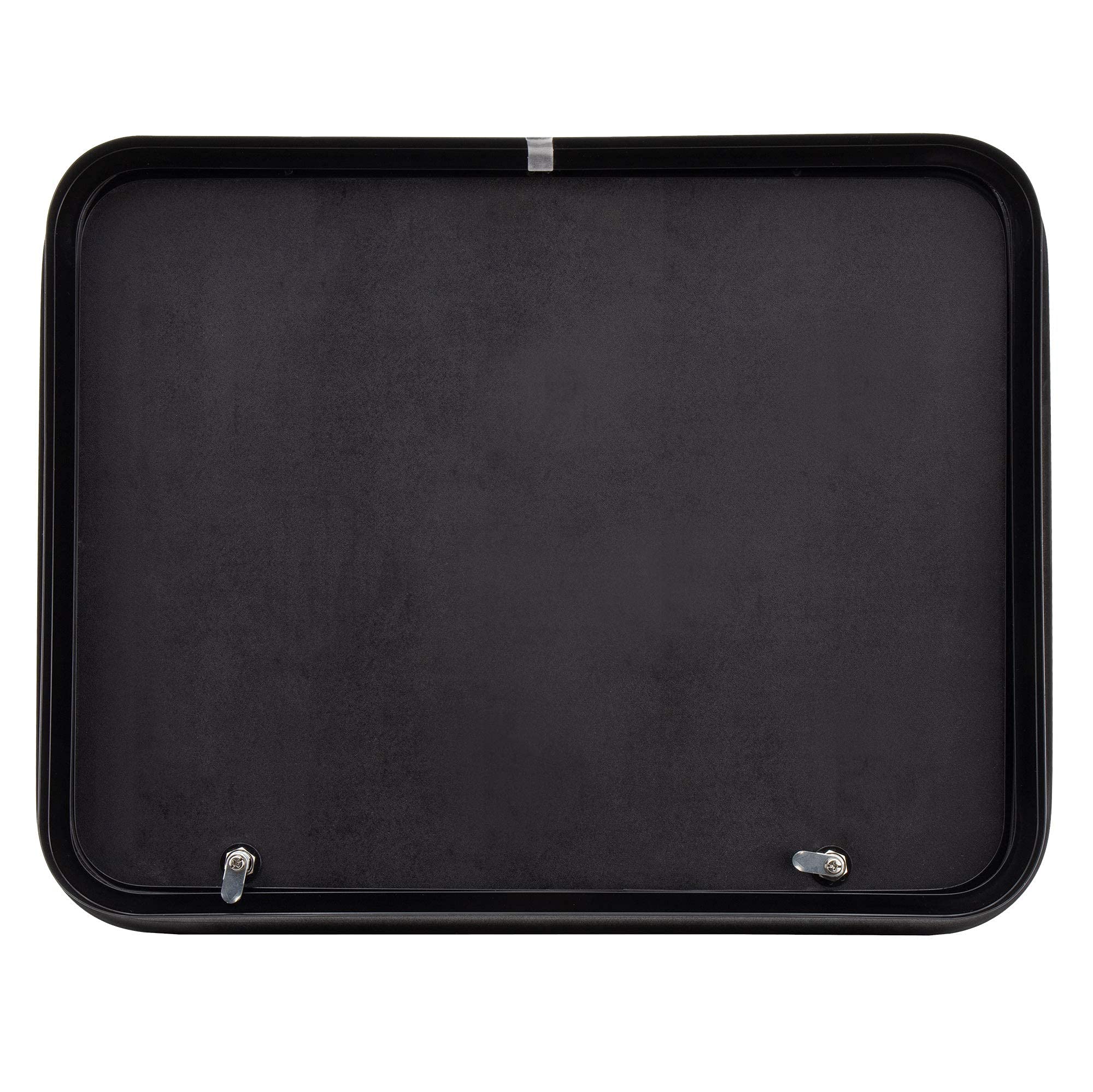 RecPro RV Baggage Door | Rounded Corners | Camper | Compartment Door | Black Fiberglass (30 W x 24 H) | Made in America