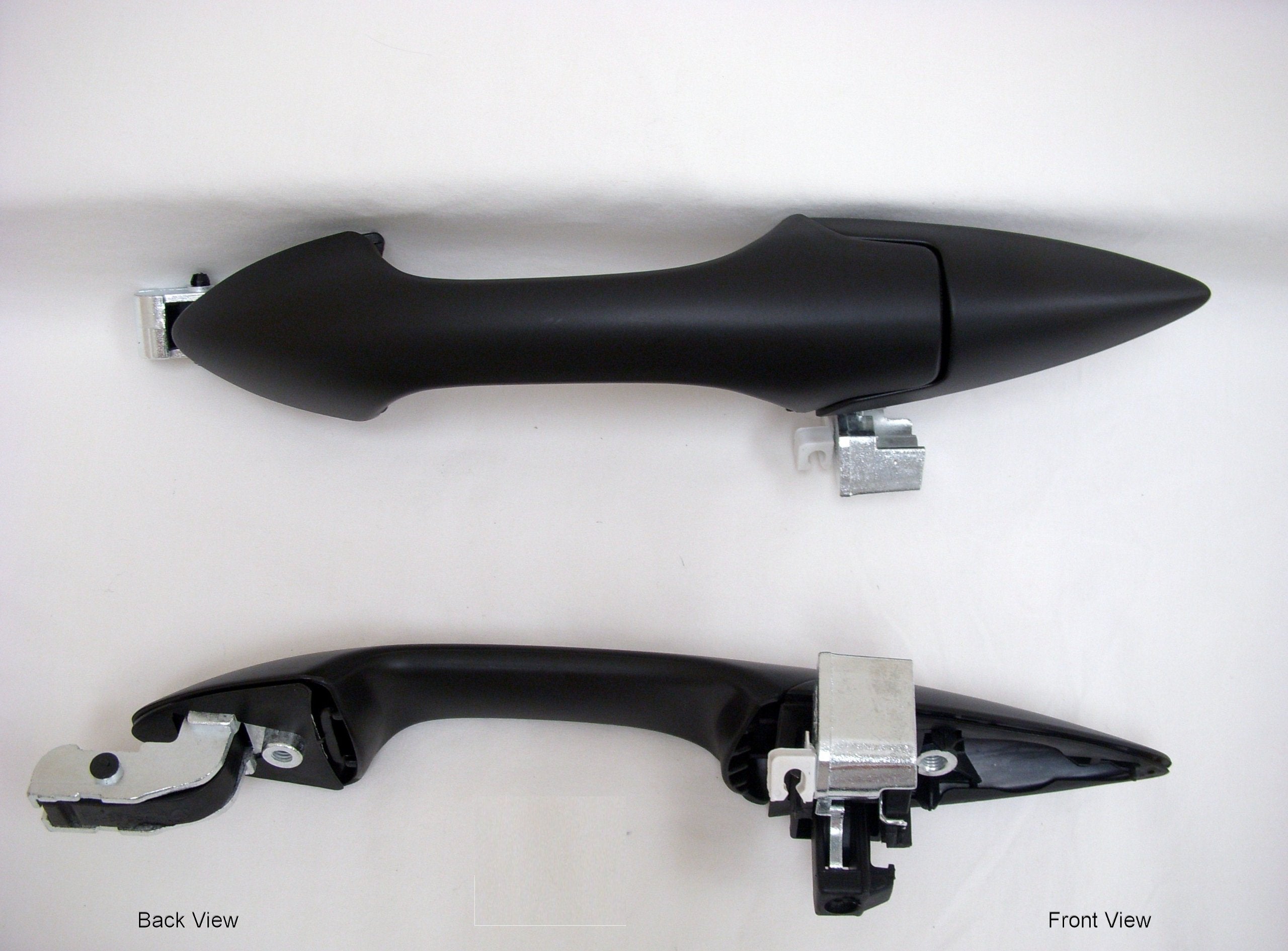 PT Auto Warehouse HO-3615P-RR - Outside Exterior Outer Sliding Door Handle, Primed Black - Passenger Side Rear (Replaces 72640-SHJ-A11, 72640SHJA11)