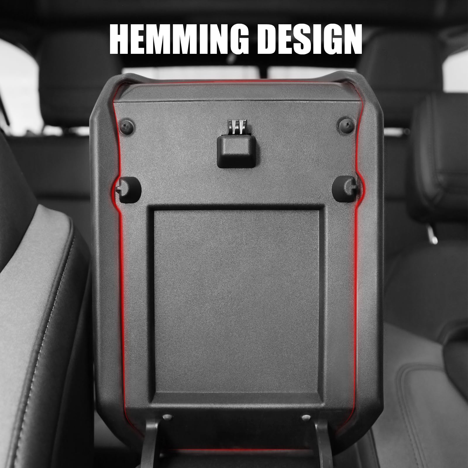 Mabett Center Console Armrest Cover For Ford Bronco Accessories 2021 2022 2023 2024 2025 2/4-Door Prevent Pets Scratches Pad Int