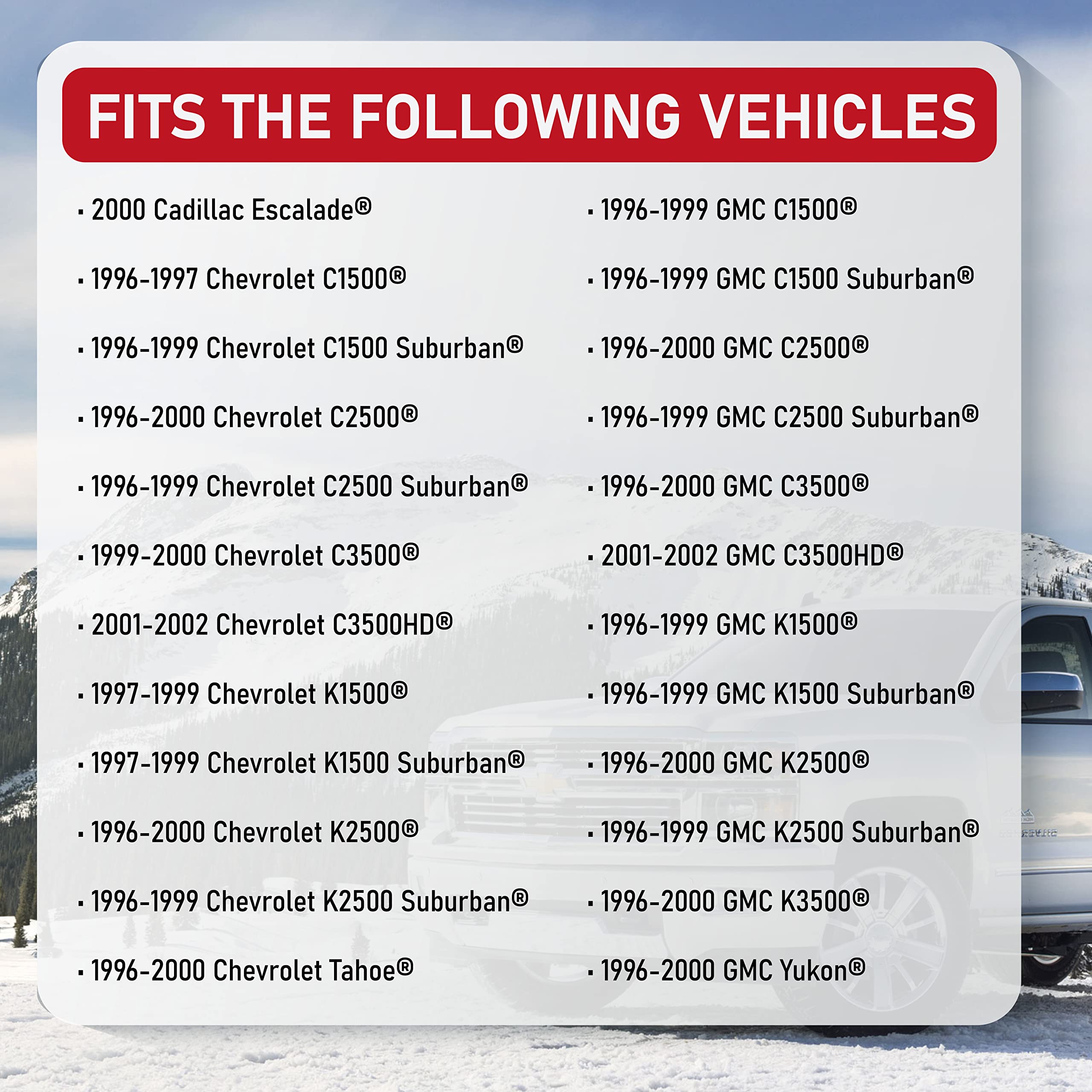 Ac Heater Climate Control Module For Chevy, Cadillac, Gmc Escalade, C1500, C2500, C3500, K1500, K2500 Suburban, C3500Hd, Tahoe C