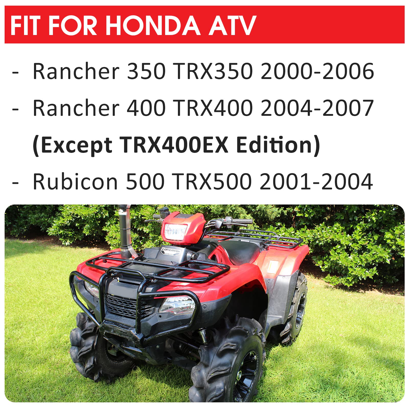 Fuel Gauge Gas Cap For Honda Rancher 350 Rancher 400 Rubicon 500 17504-Hn5-671