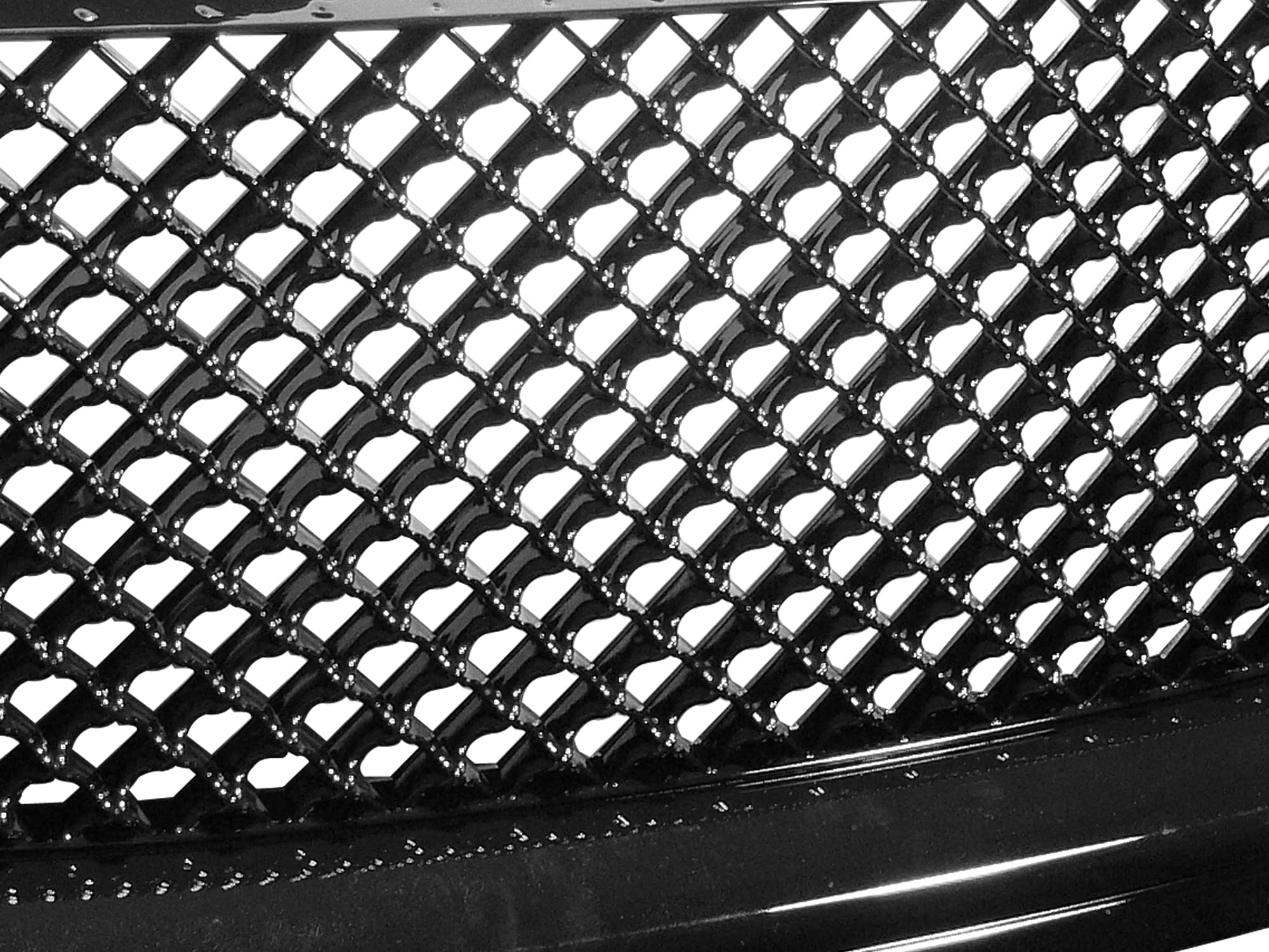 Armordillo 2002-2009 Gmc Envoy Xl Mesh Grille Gloss Black