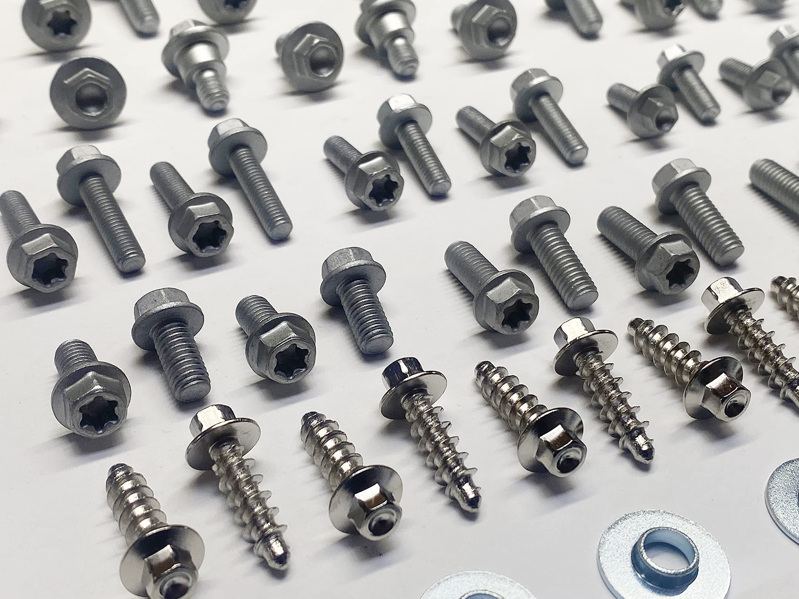76pc SPECBOLT Body Bolt KIT for Plastics seat fenders Fork Guards shrouds & subframe. Fits KTM & Husqvarna 65 80 85 125 150 200