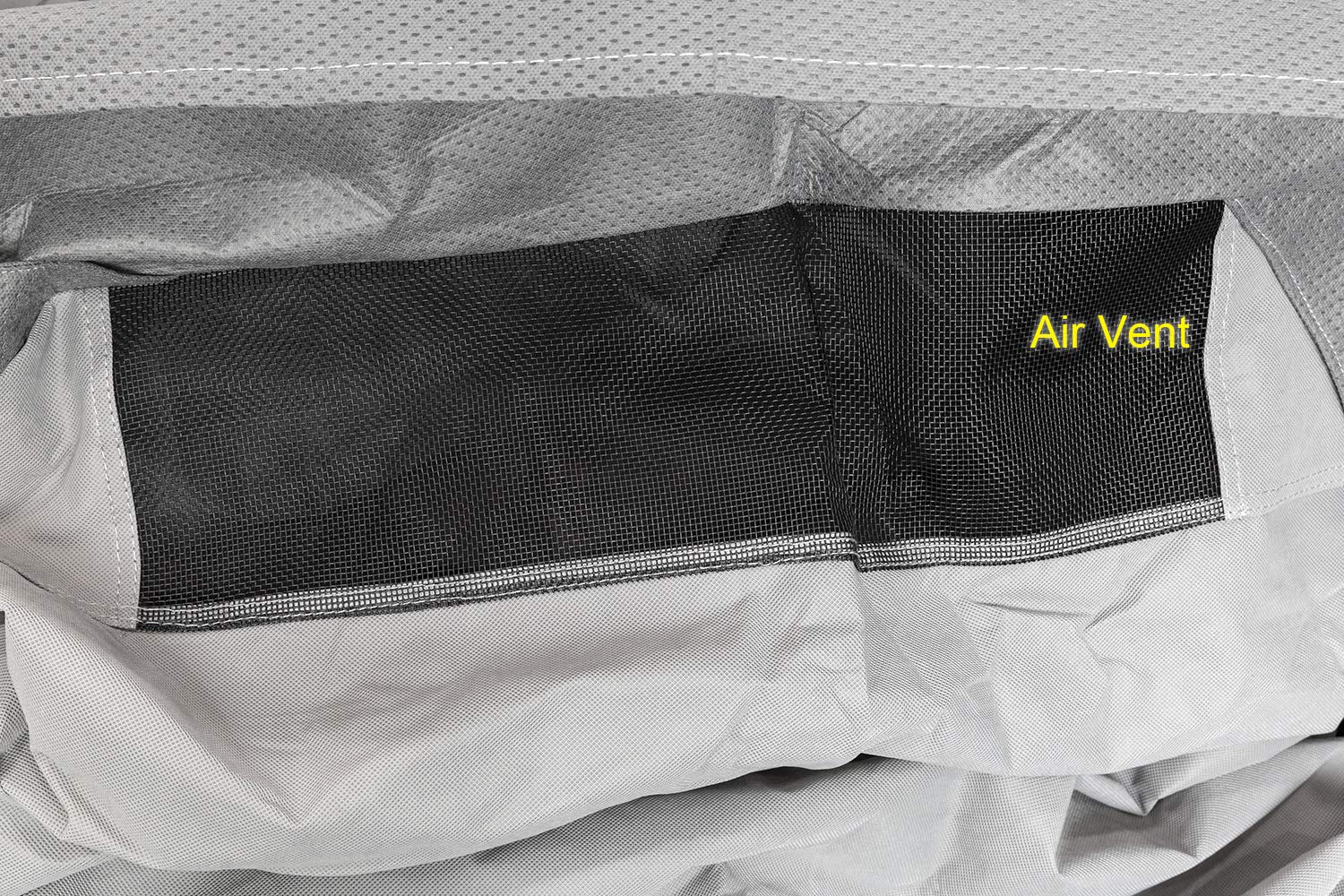 Gearflag Pop-Up Folding Camper Cover Fits 8'-10' Reinforced Windproof Side-Straps, Anti-Uv Water-Resistance Multi-Layers Heavy D