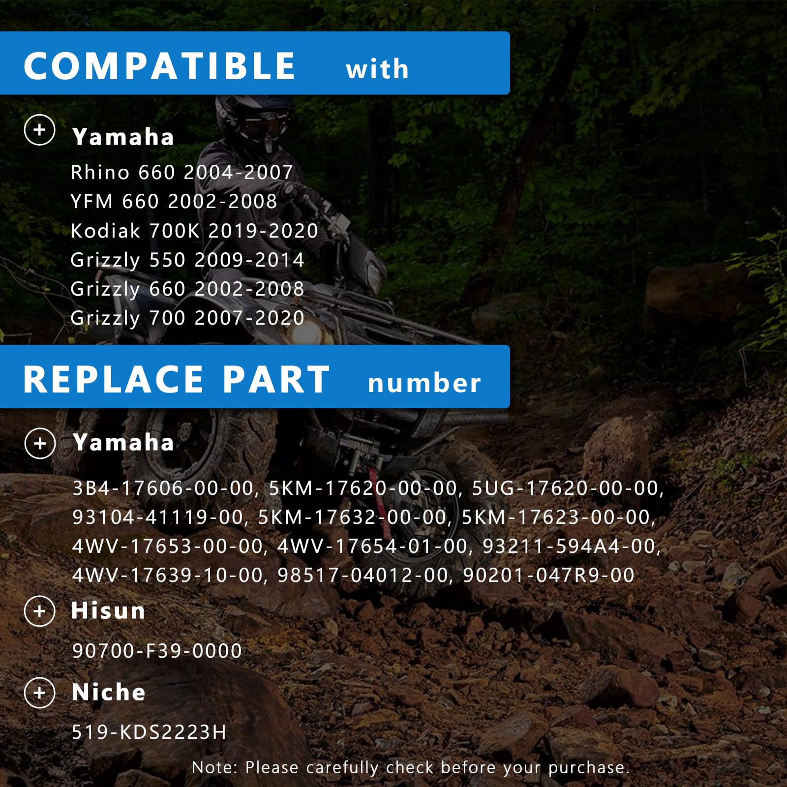 LEAPTREND Primary Clutch Sliding Sheave & Fixed Sheave Plate & Drive Belt, Primary Drive Clutch Sheave Assembly for Yamaha Rhino