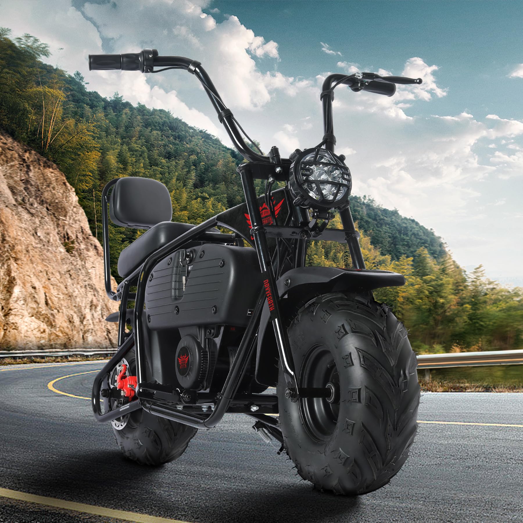 Oryxearth Electric Mini Dirt Bike, 36V Battery, 1000W Motor Electrical Powered Motorcycle for Kids, 2 Speeds-15.5MPH/22 MPH, 2 H