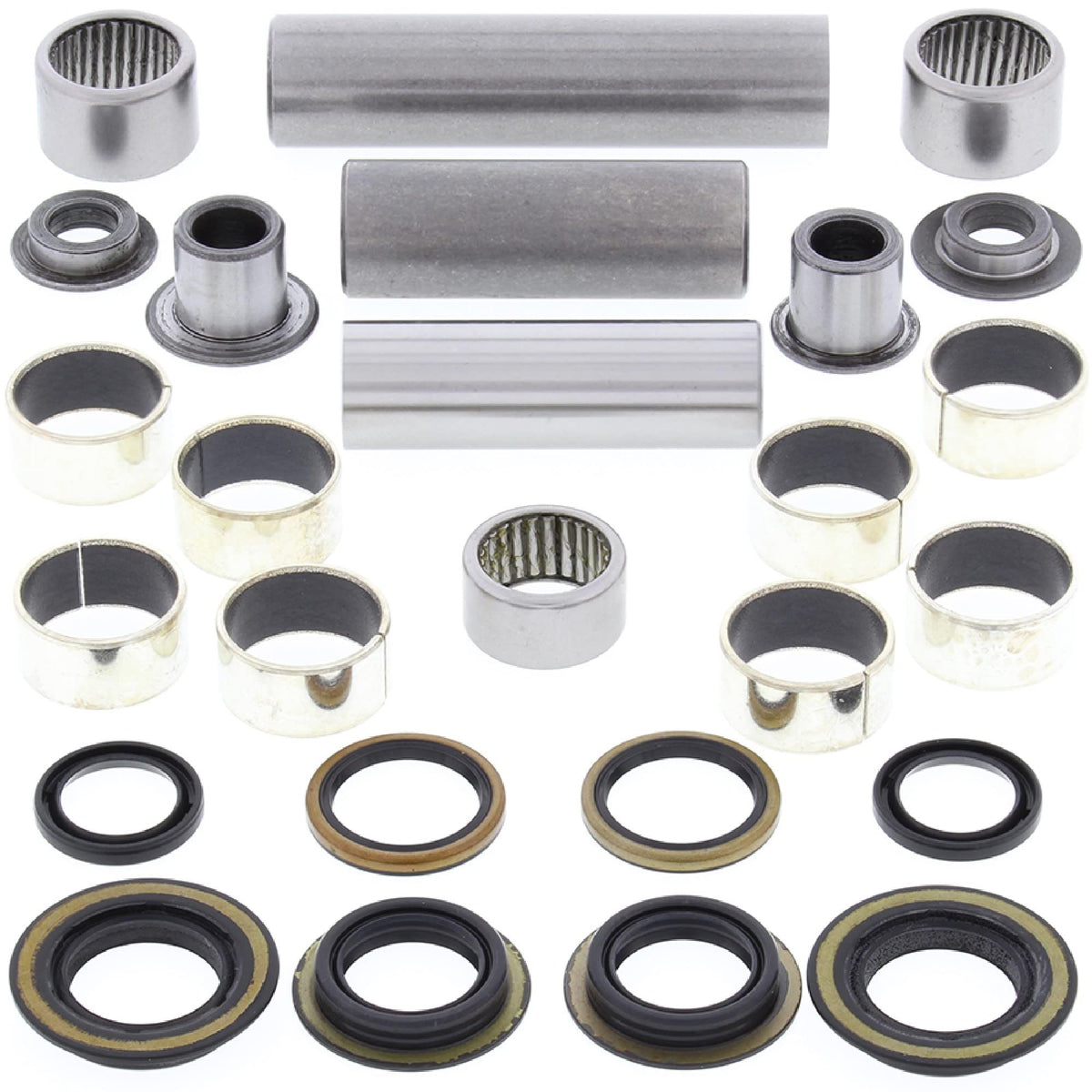All Balls Racing 27-1167 Linkage Bearing Kit Compatible With/Replacement For Kawasaki Klx 140 2008-2017, Klx 140 G 2017, Klx140L 2018