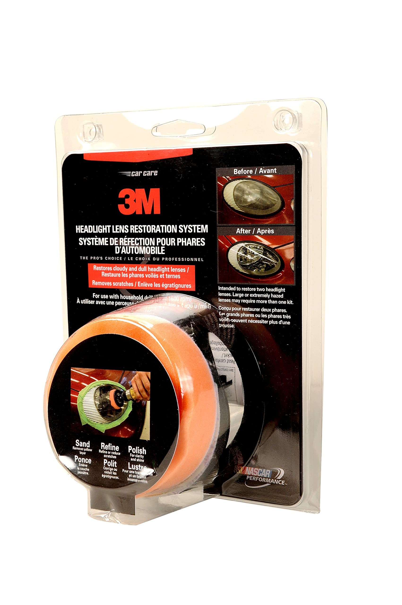 3M 39008 Headlight Lens Restoration System